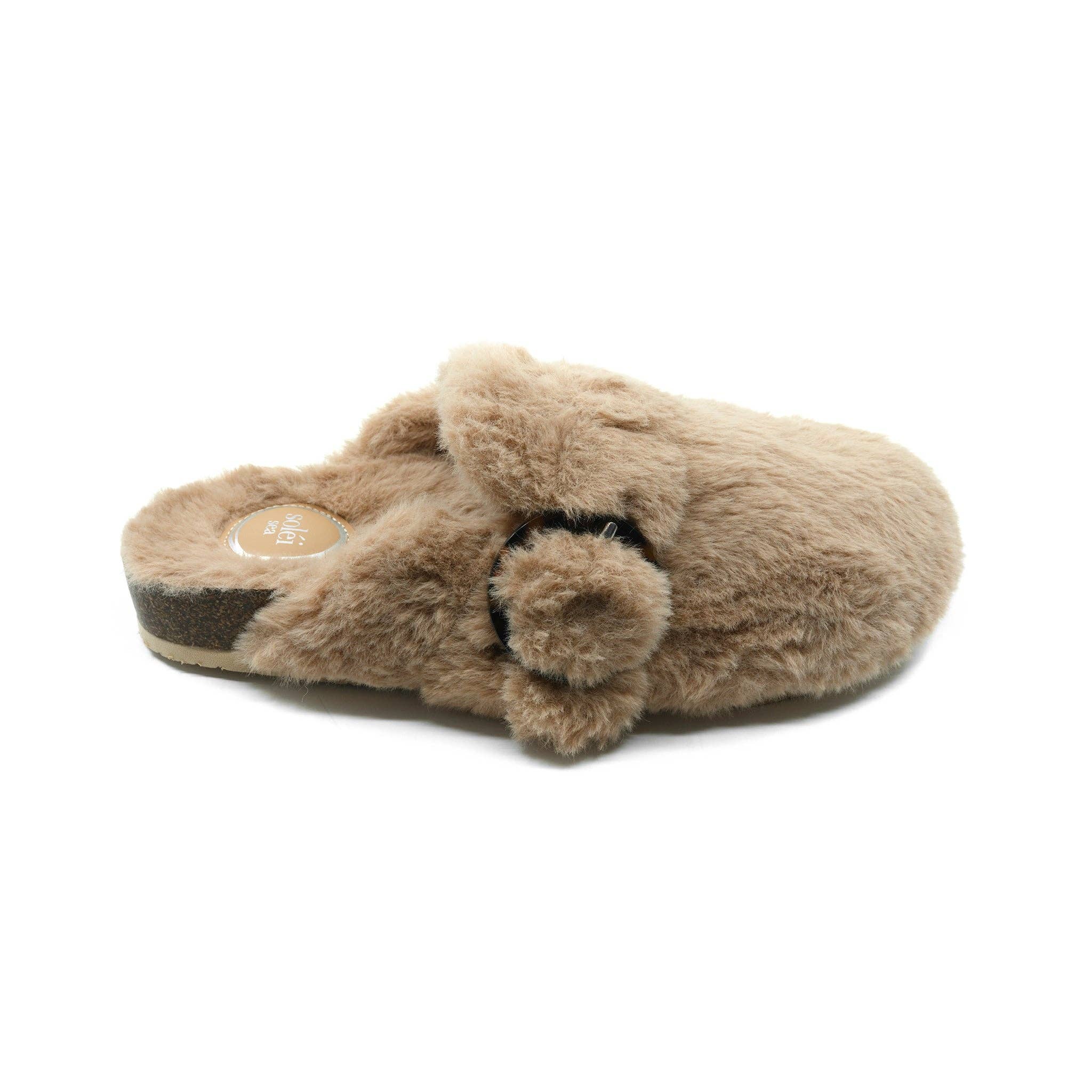 TERRA - TOAST Faux Fur Clog