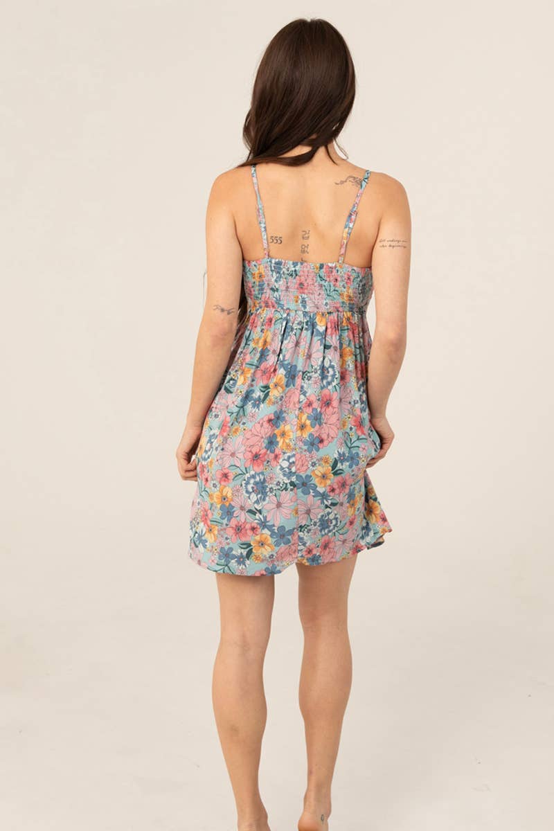 Sunlit Escape Cutout Maxi Dress