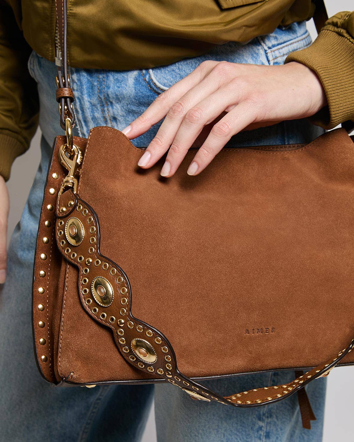 Roma Double Entry Shoulder Bag