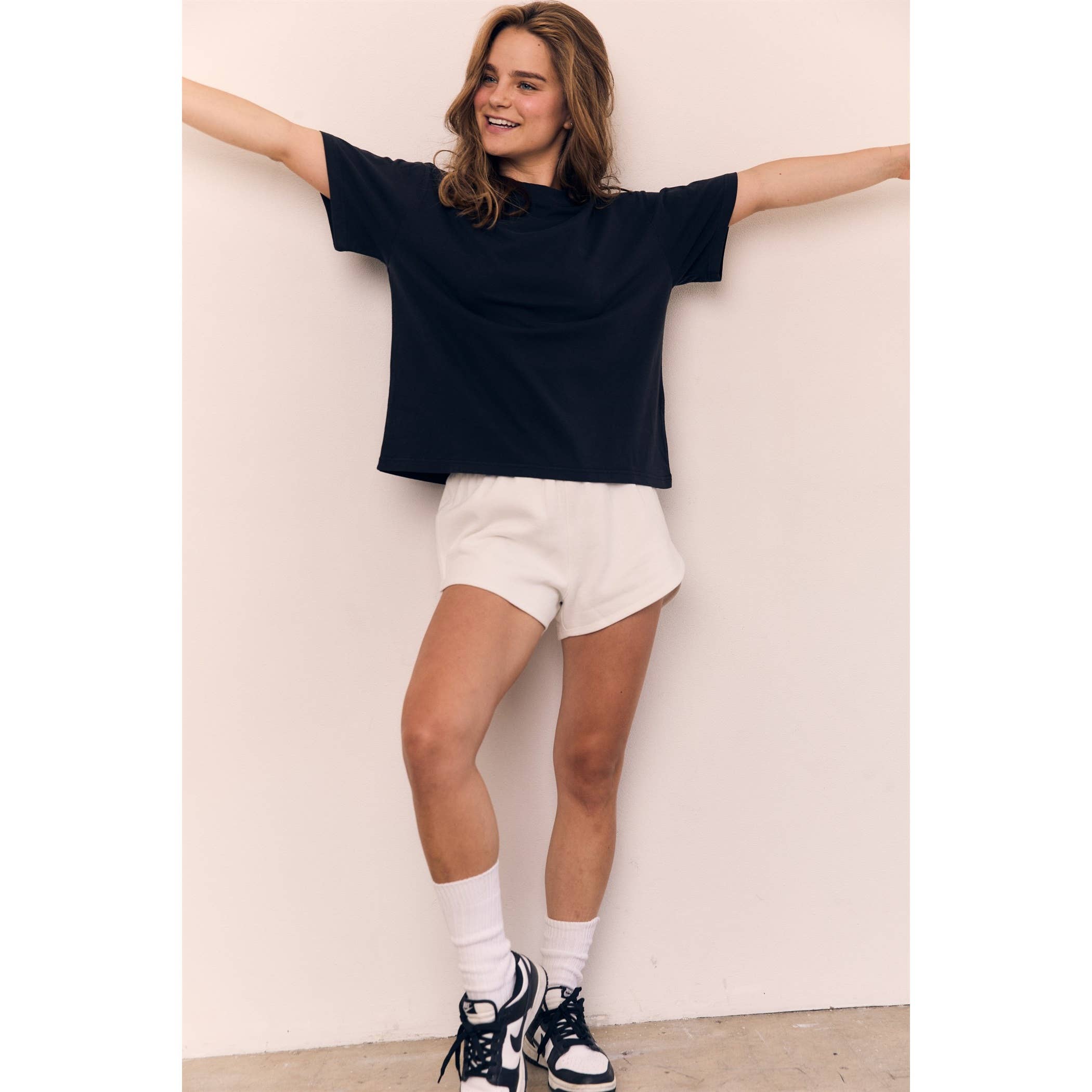 Mineral Washed Blank Cotton Tee