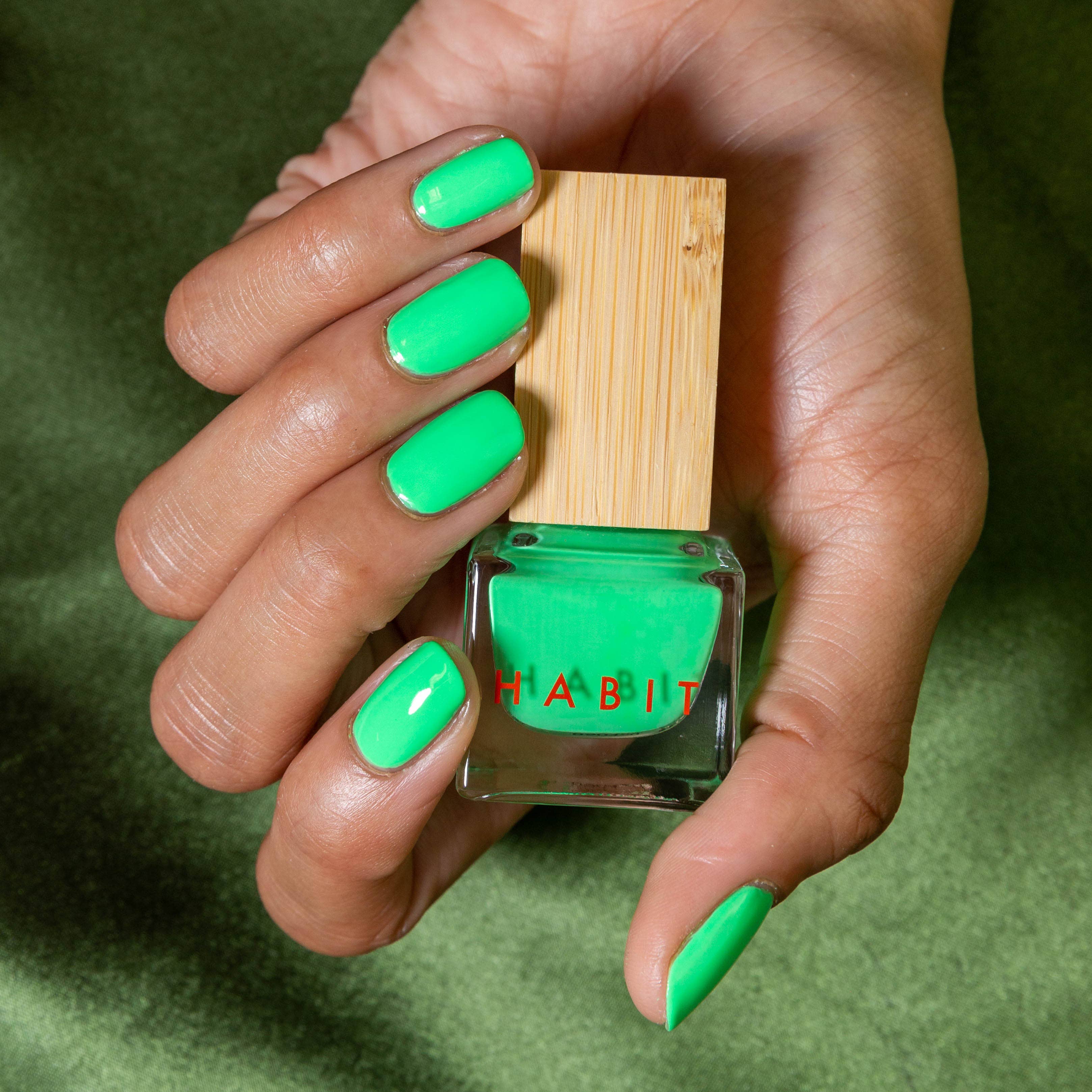 Jolly Bean Green Nail Polish