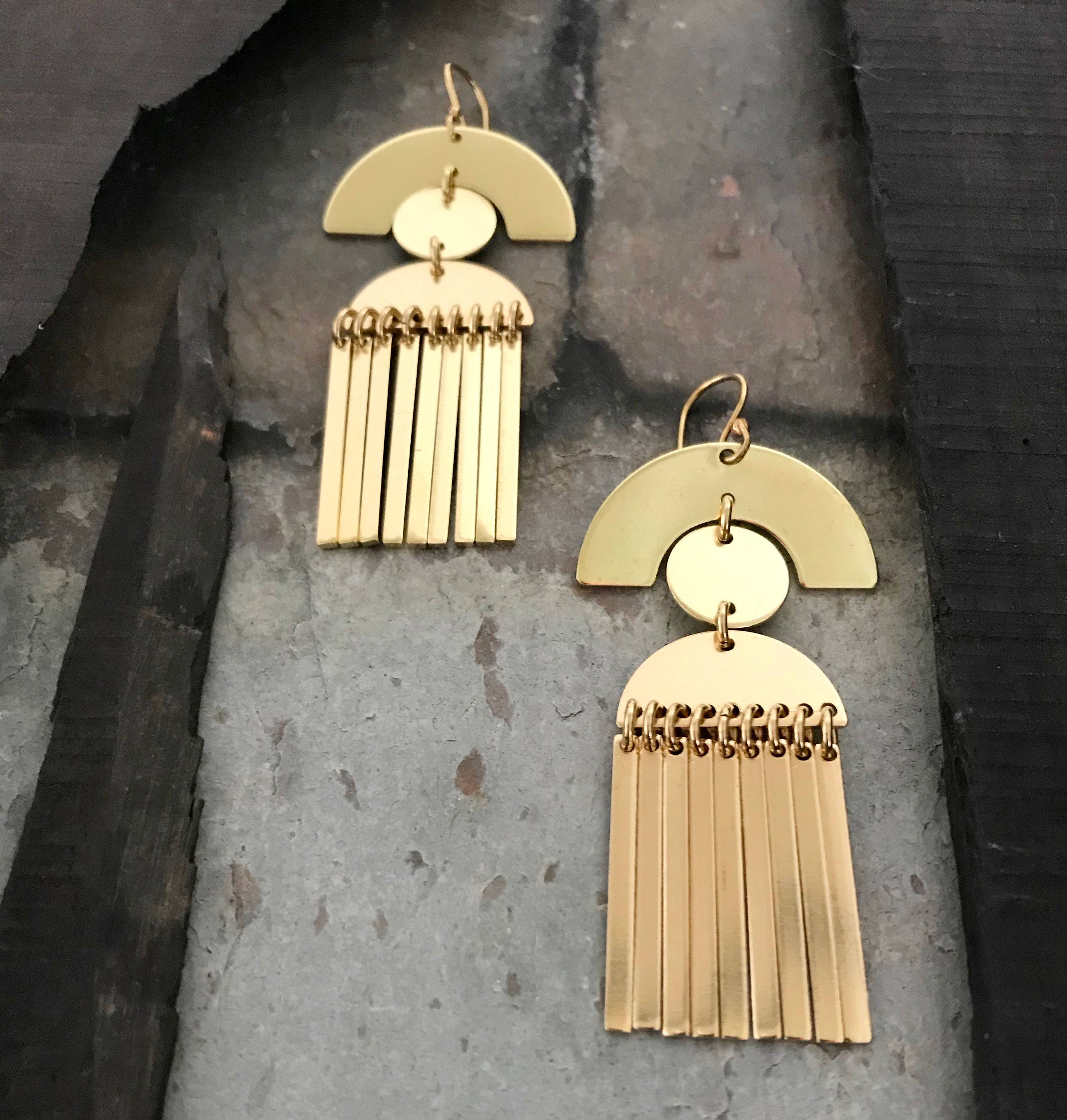 Comb Earrings