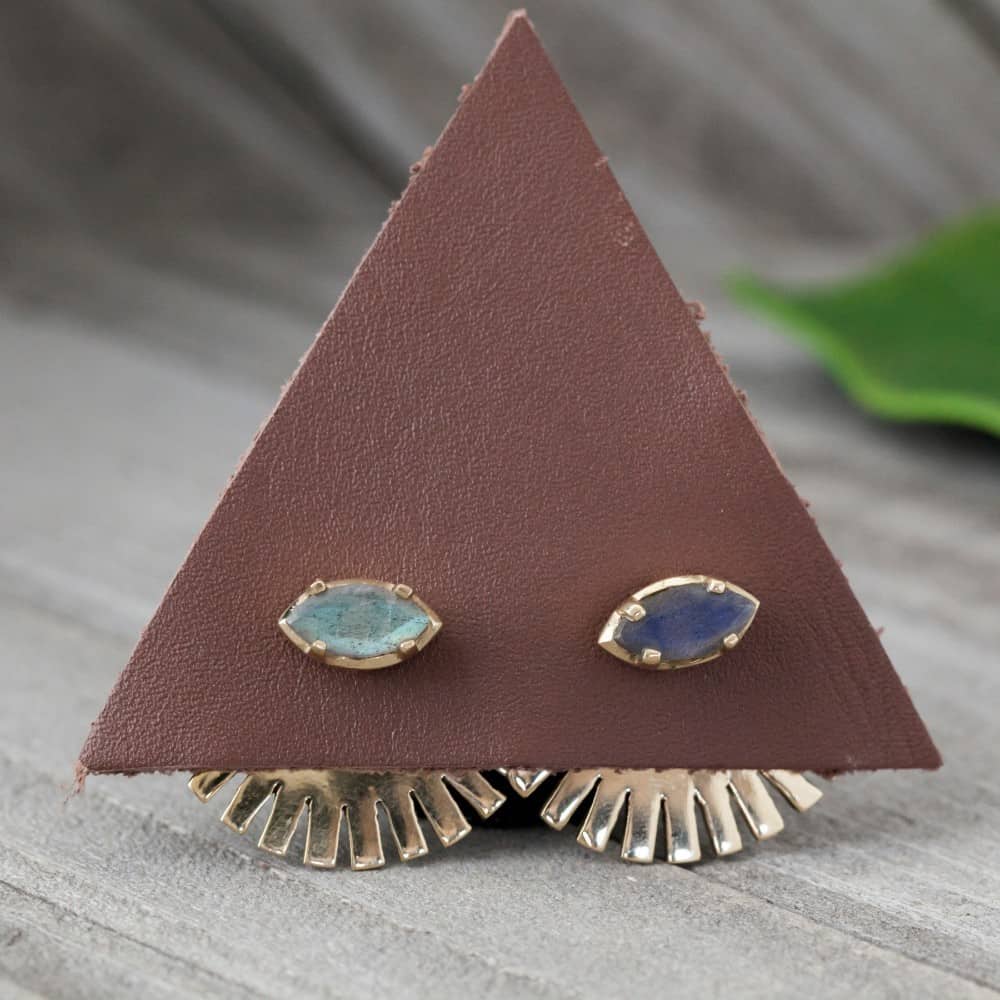 Sterling Silver Peekaboo Tribal Sun Design Ear Jacket