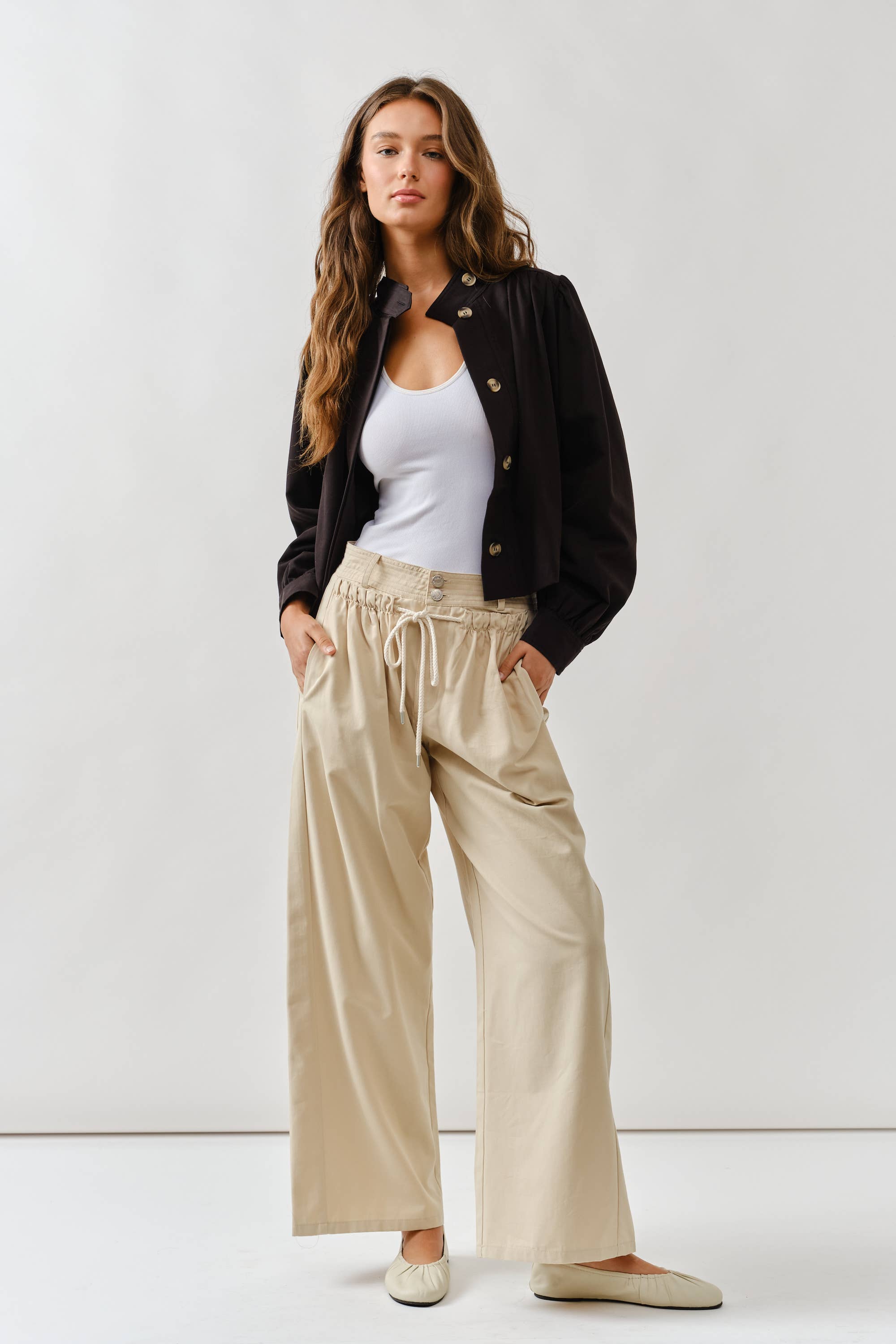 Drawstring Modern Cozy Pants