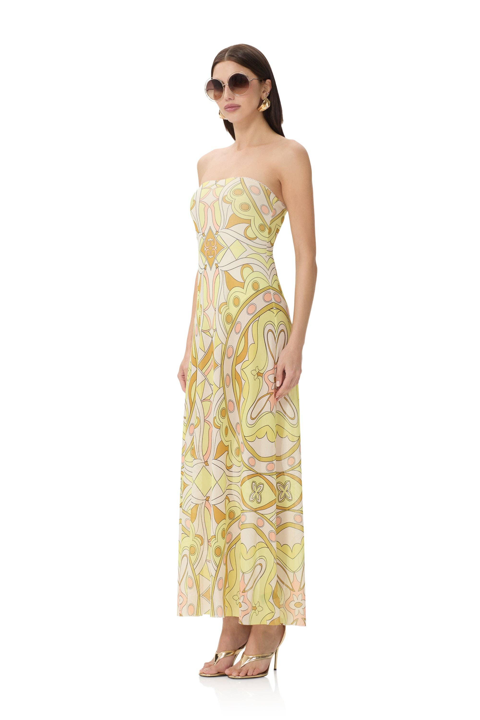 Alfie Dress - Geo Scarf