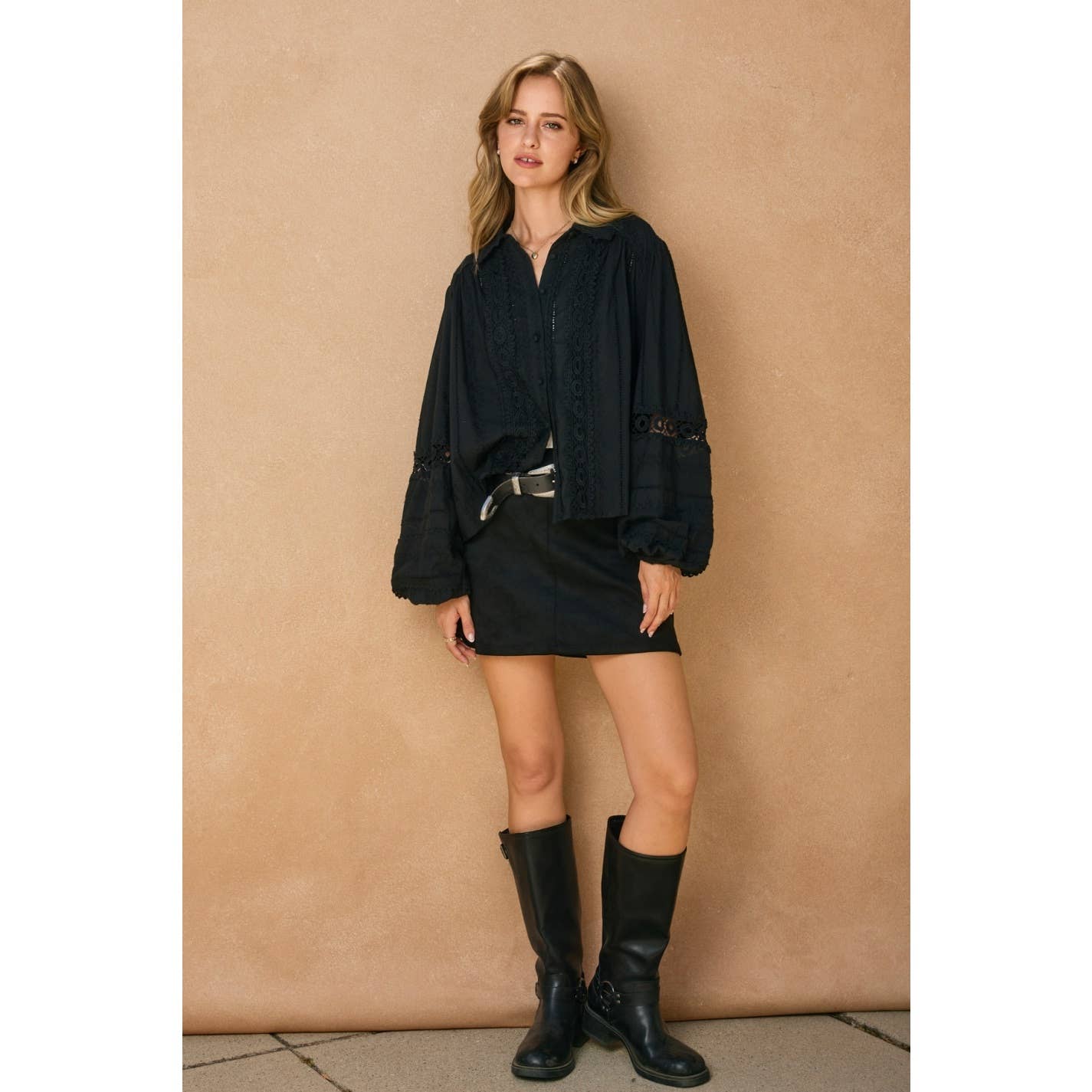 Sunbeam Eyelet Blouse