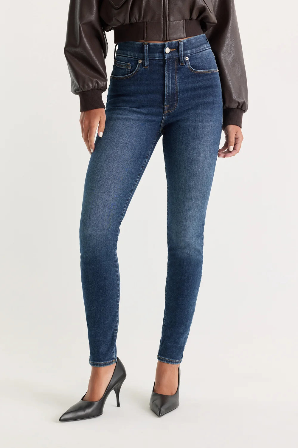 Always Fits Good Legs Skinny Indigo - Jeans by Good American