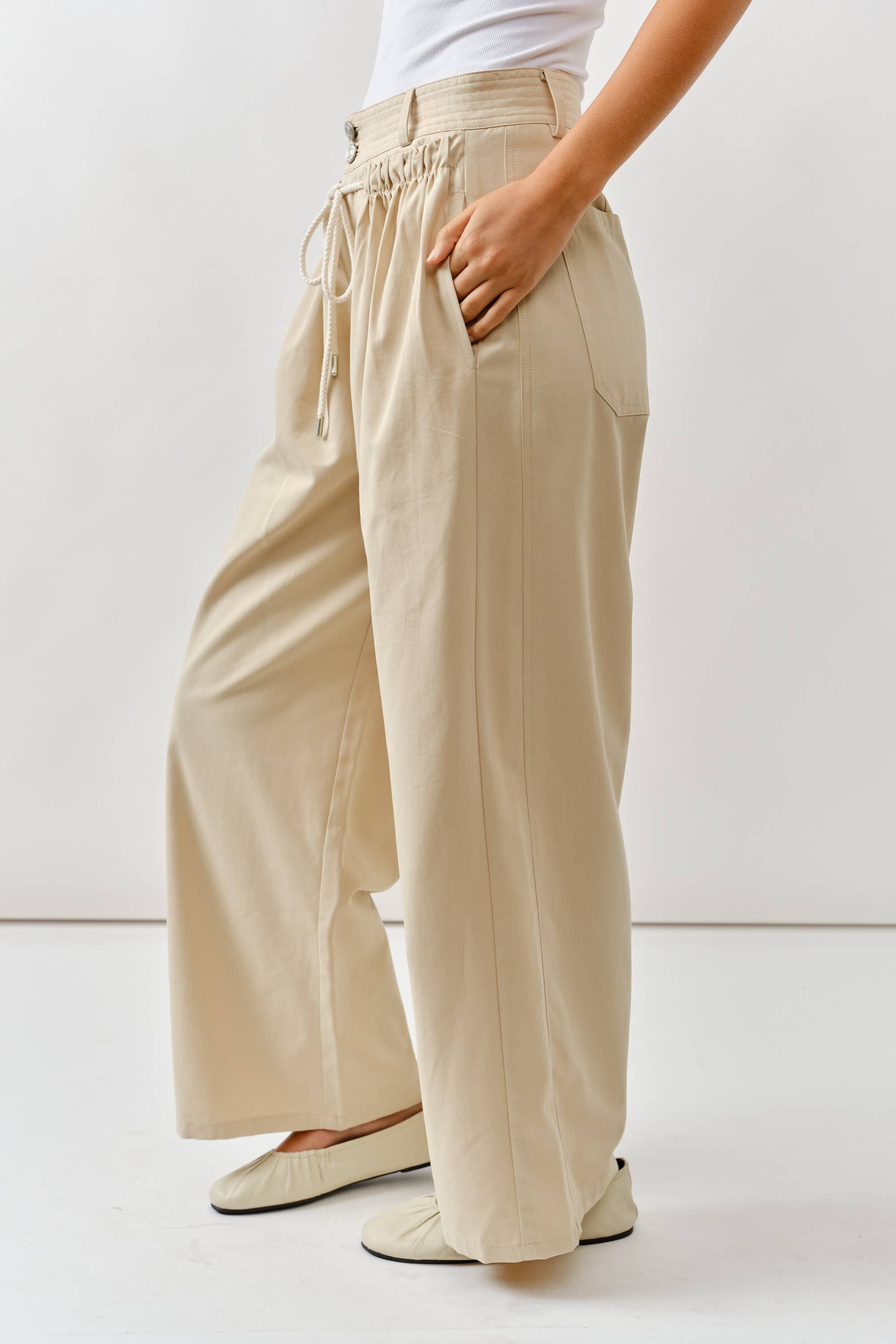 Drawstring Modern Cozy Pants