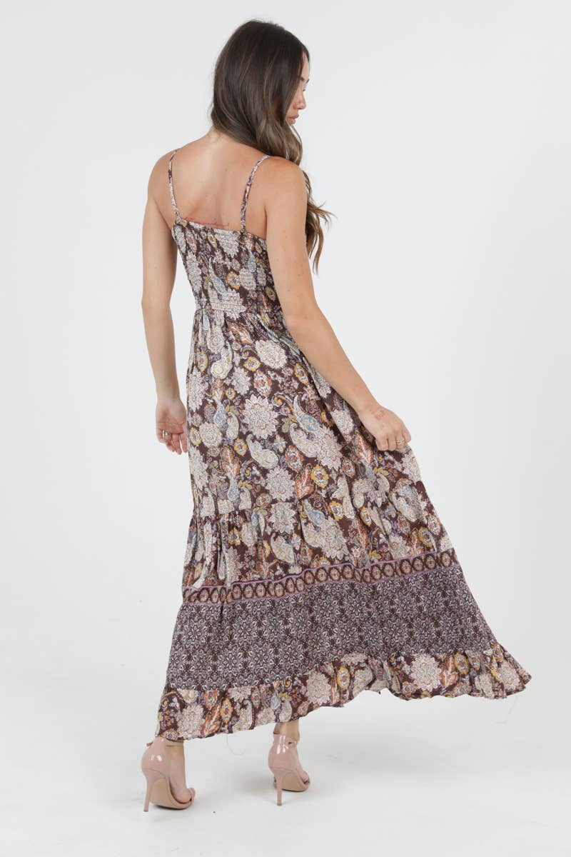 Desert Mosaic Maxi Dress