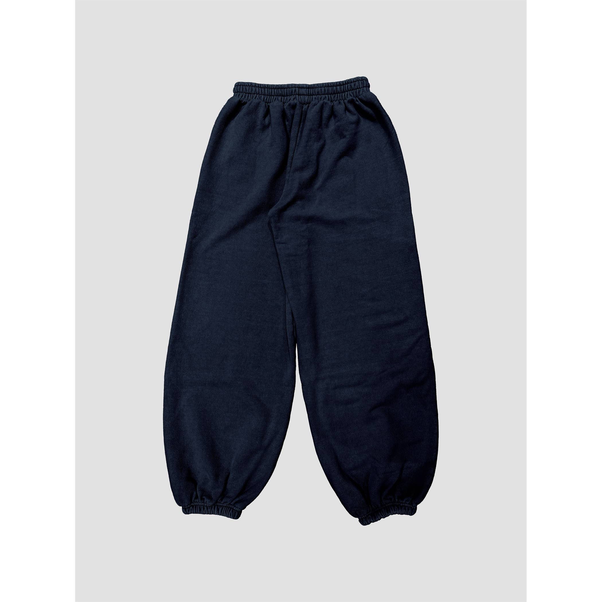 Acid Wash Wide Jogger Sweat Pants