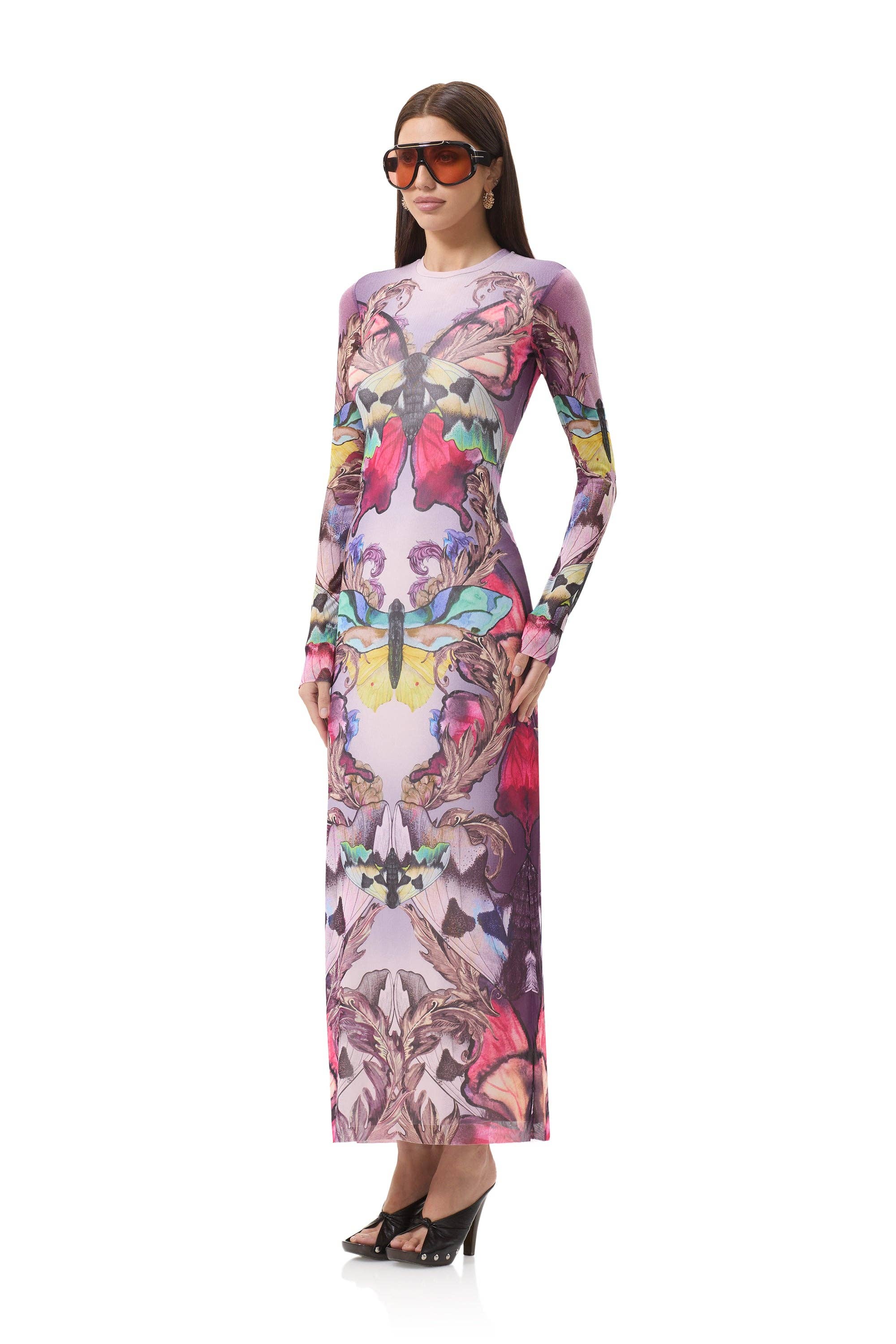 Didi Dress - Ornate Butterfly