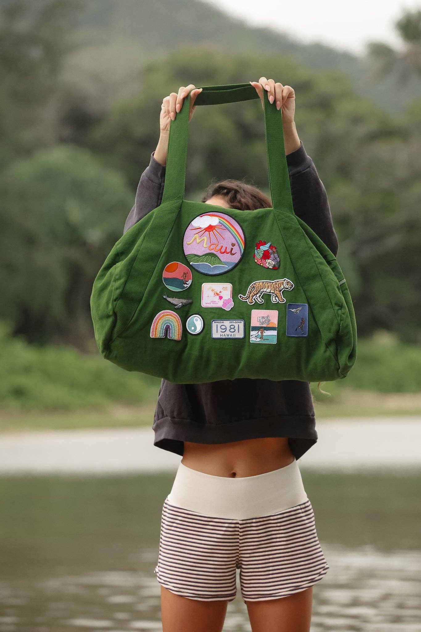 Patched Up Duffel Bag