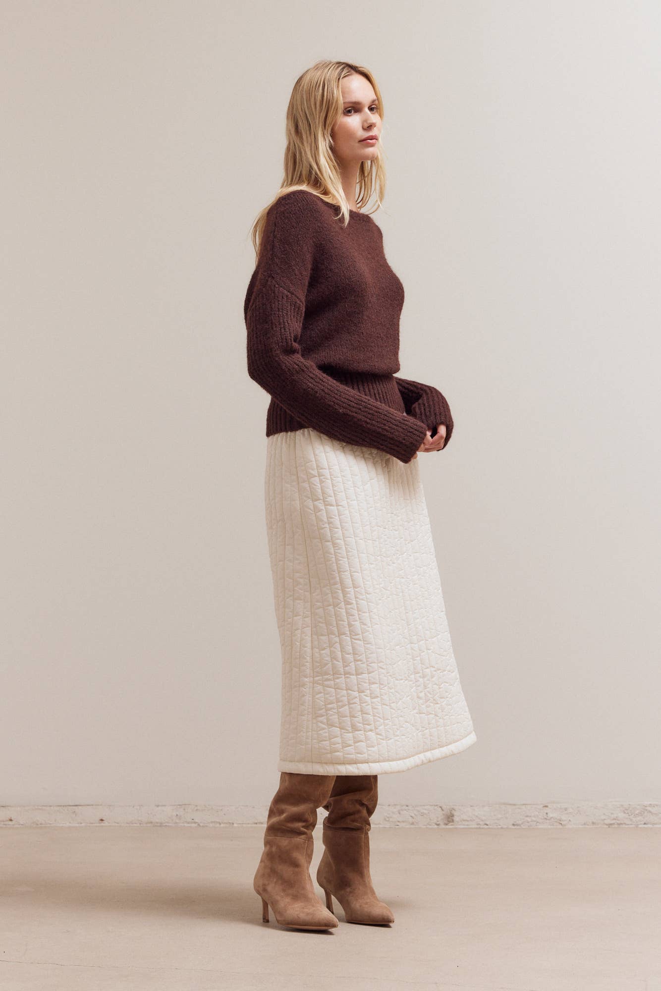 The Moonlit Off-Shoulder Sweater