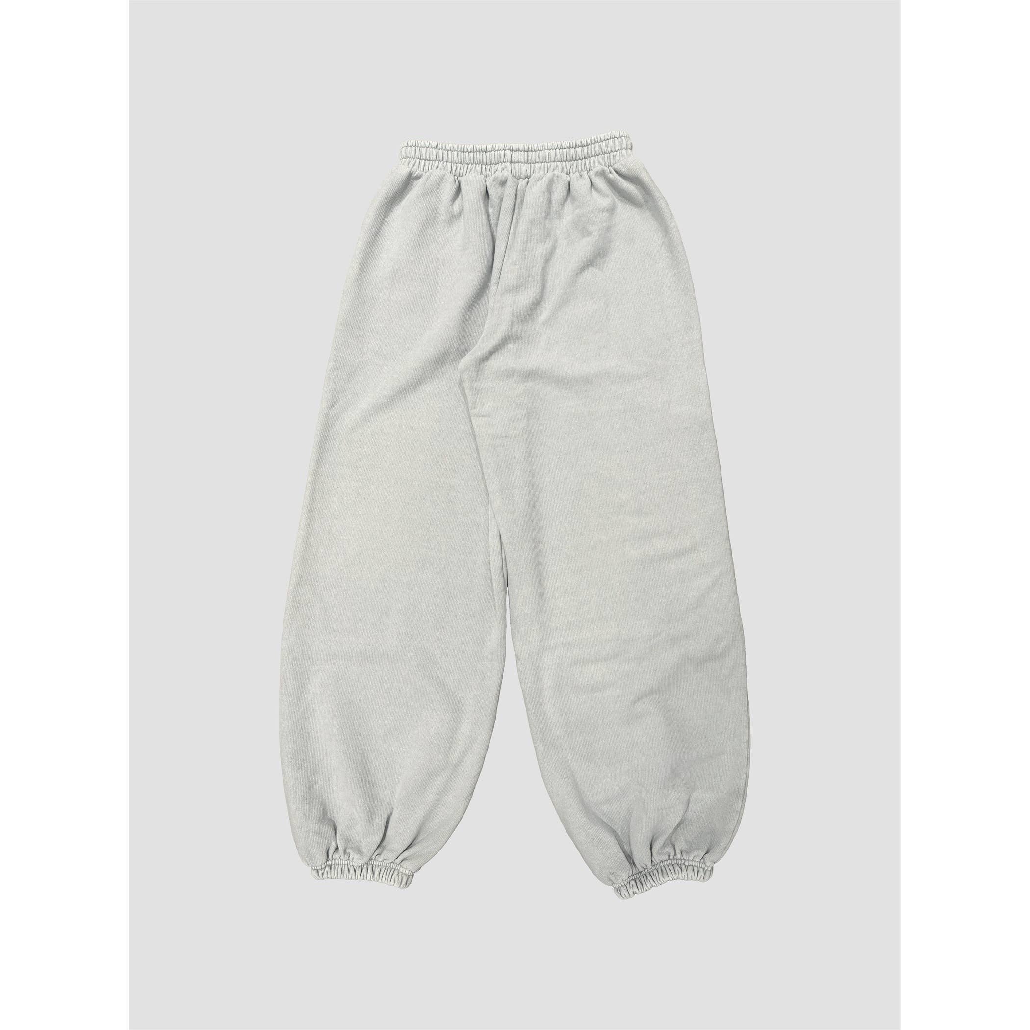 Acid Wash Wide Jogger Sweat Pants