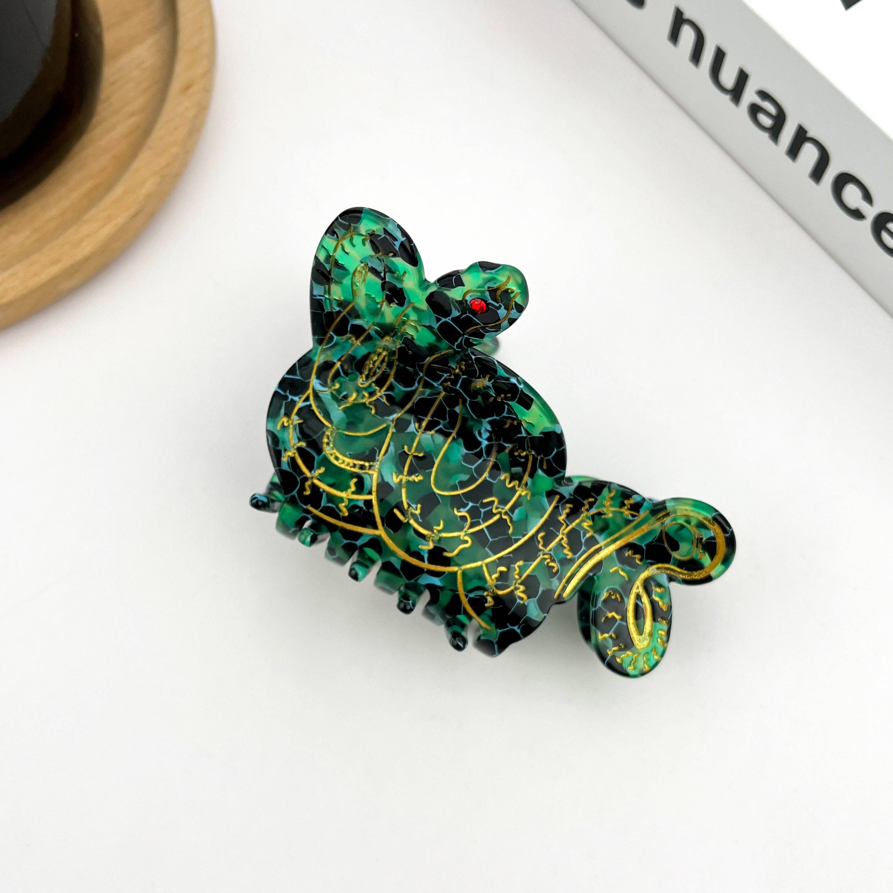 Mamba Snake Hair Clip, Acetate Snake Claw Clip