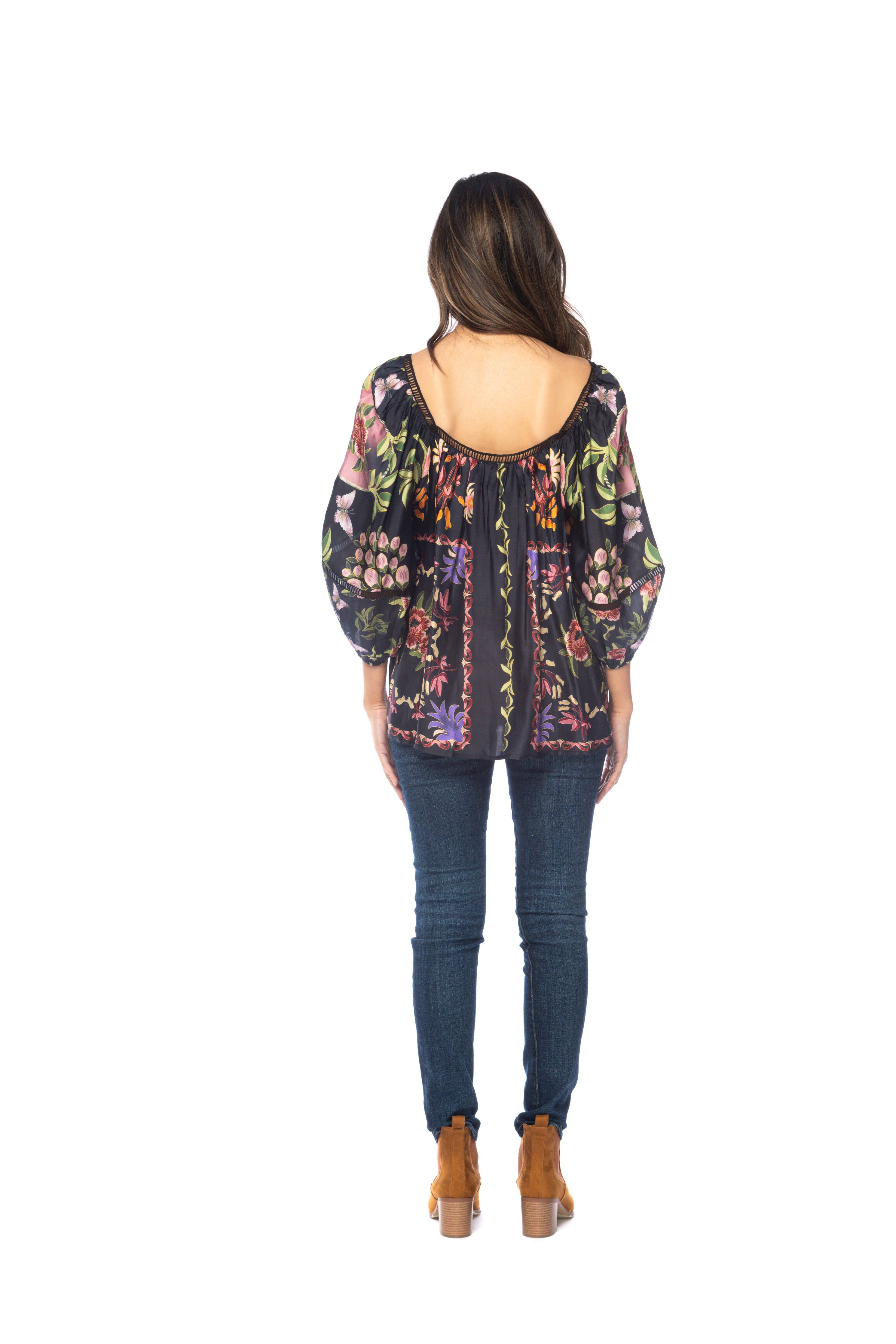 Paradise Babe Flowy Blouse