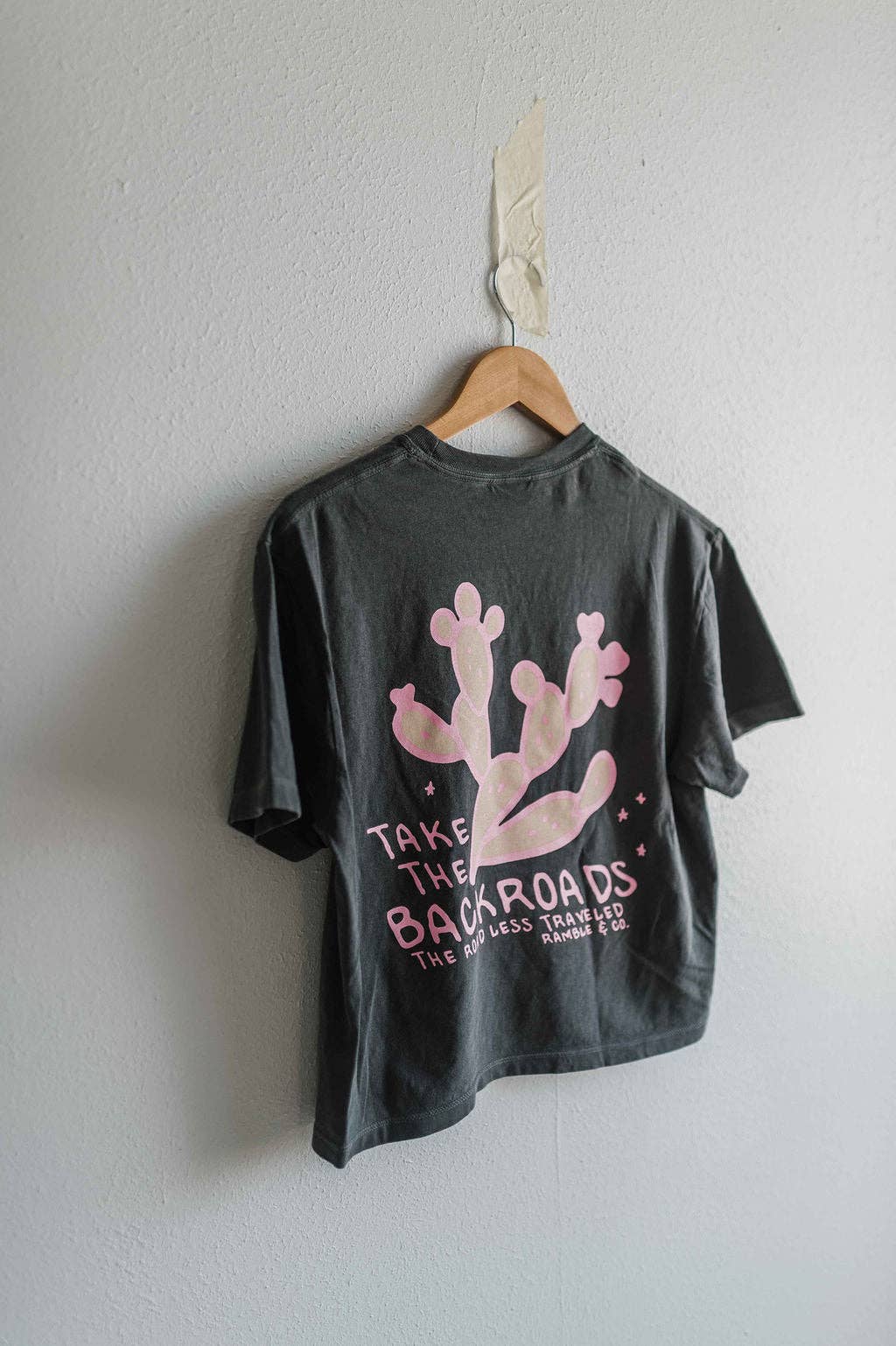 Slow Down Boxy Crop Tee
