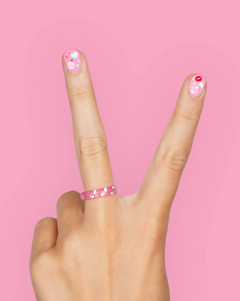 Xo, Fetti Be Mine Nail Stickers | cupid, valentine, cute, nail art, heart, gift