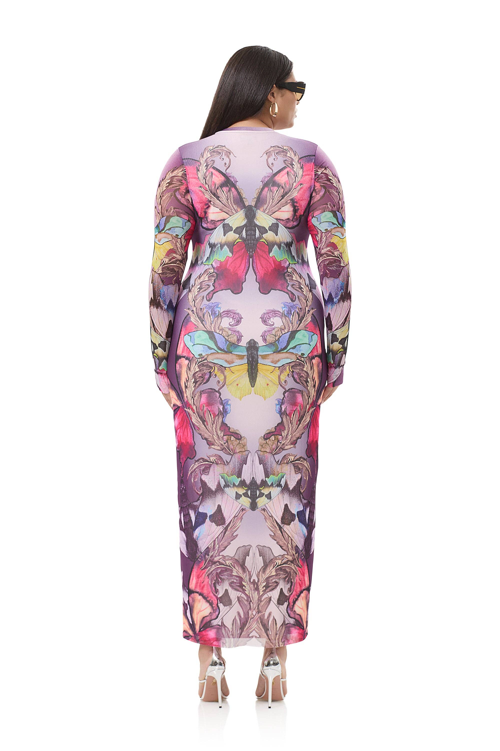 Didi Dress - Ornate Butterfly