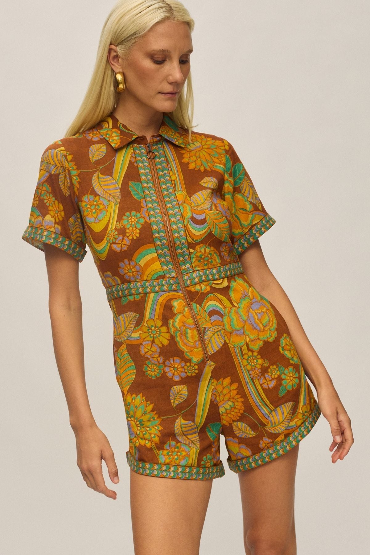 Fox Romper - Harvest By Nine Lives Bazaar