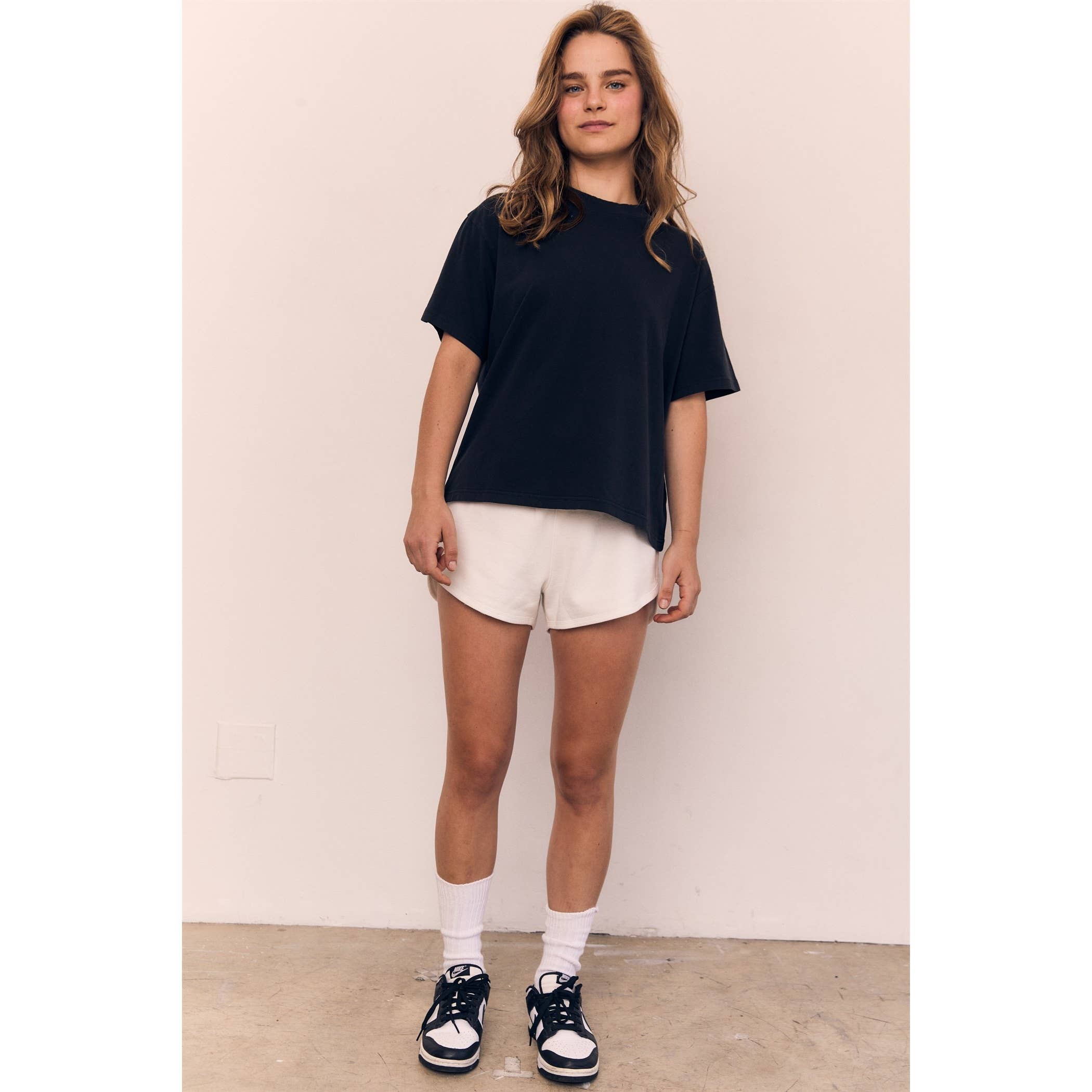 Mineral Washed Blank Cotton Tee