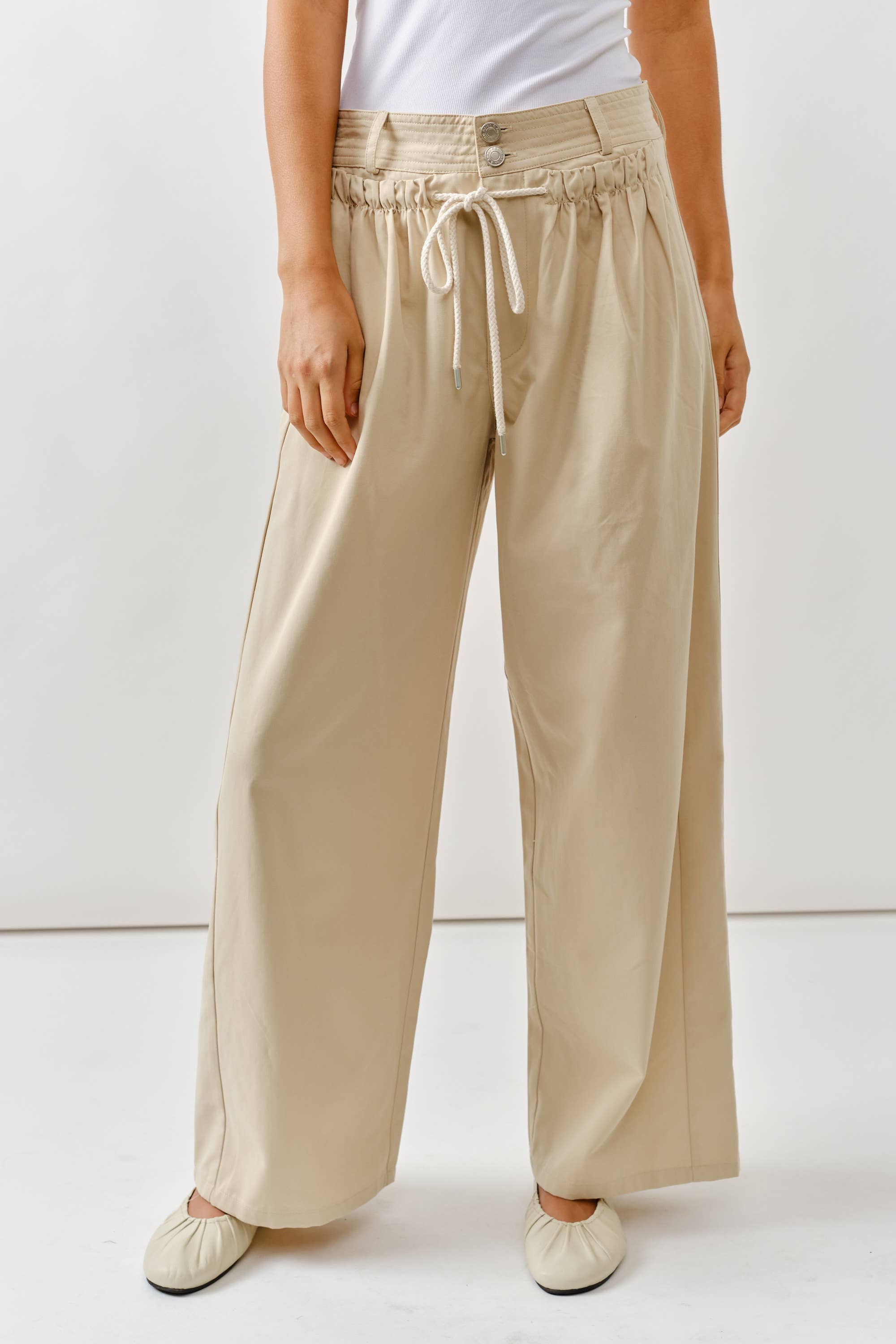 Drawstring Modern Cozy Pants