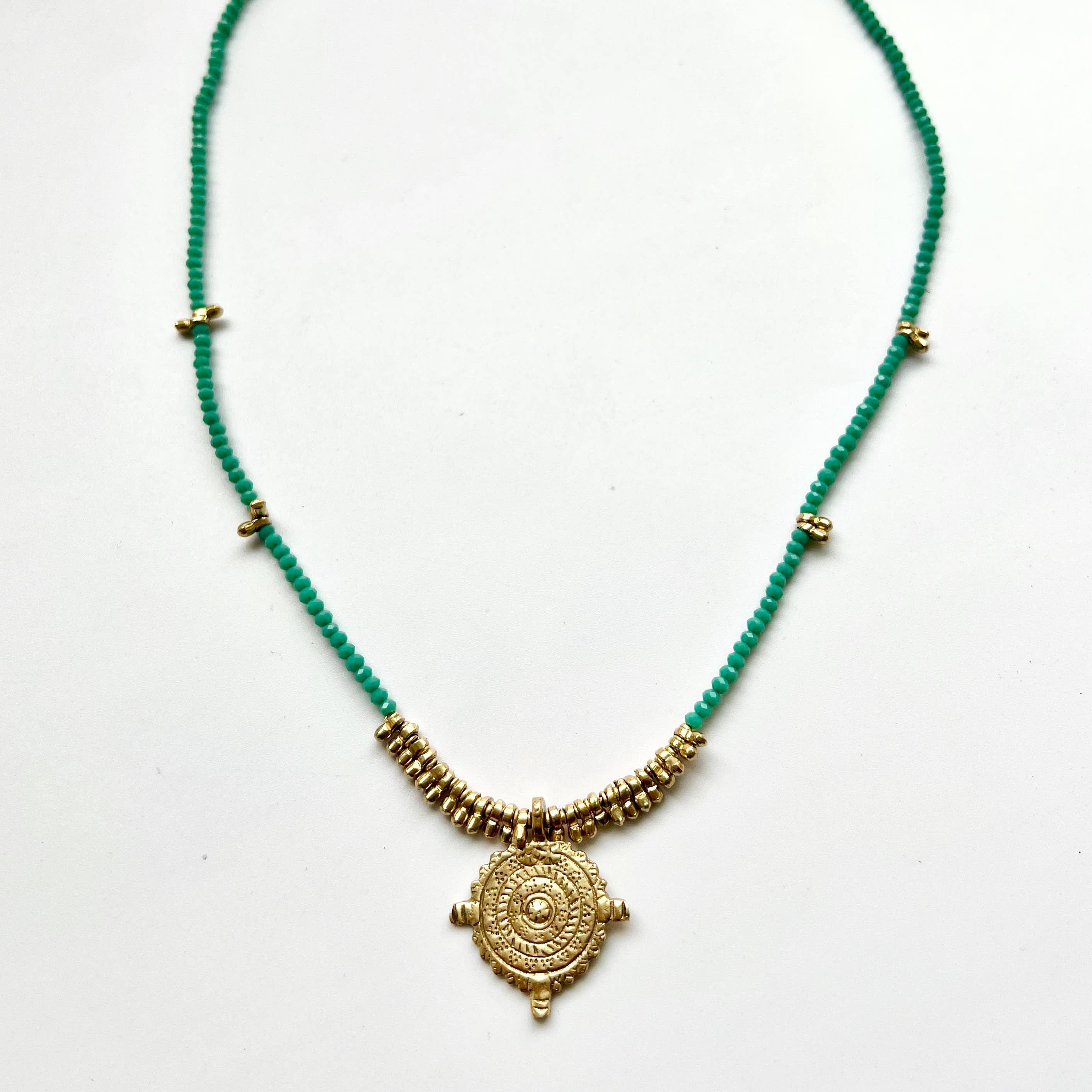 Beaded Amulet Necklace