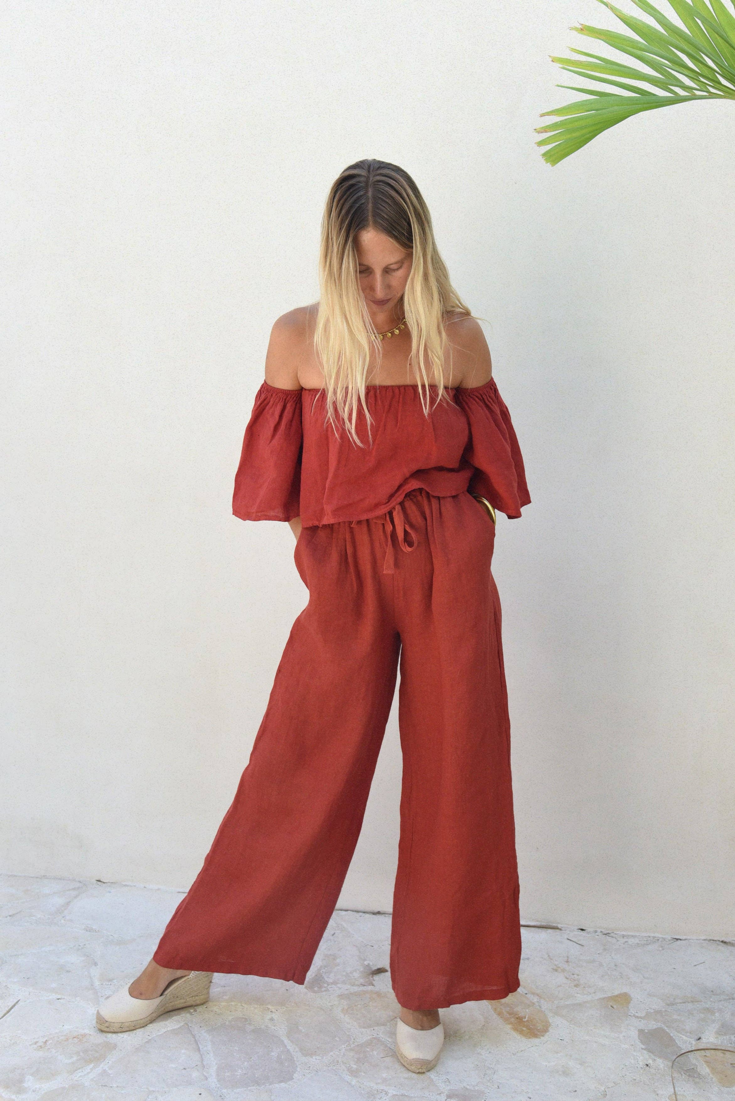Coco Top // Pomegranate