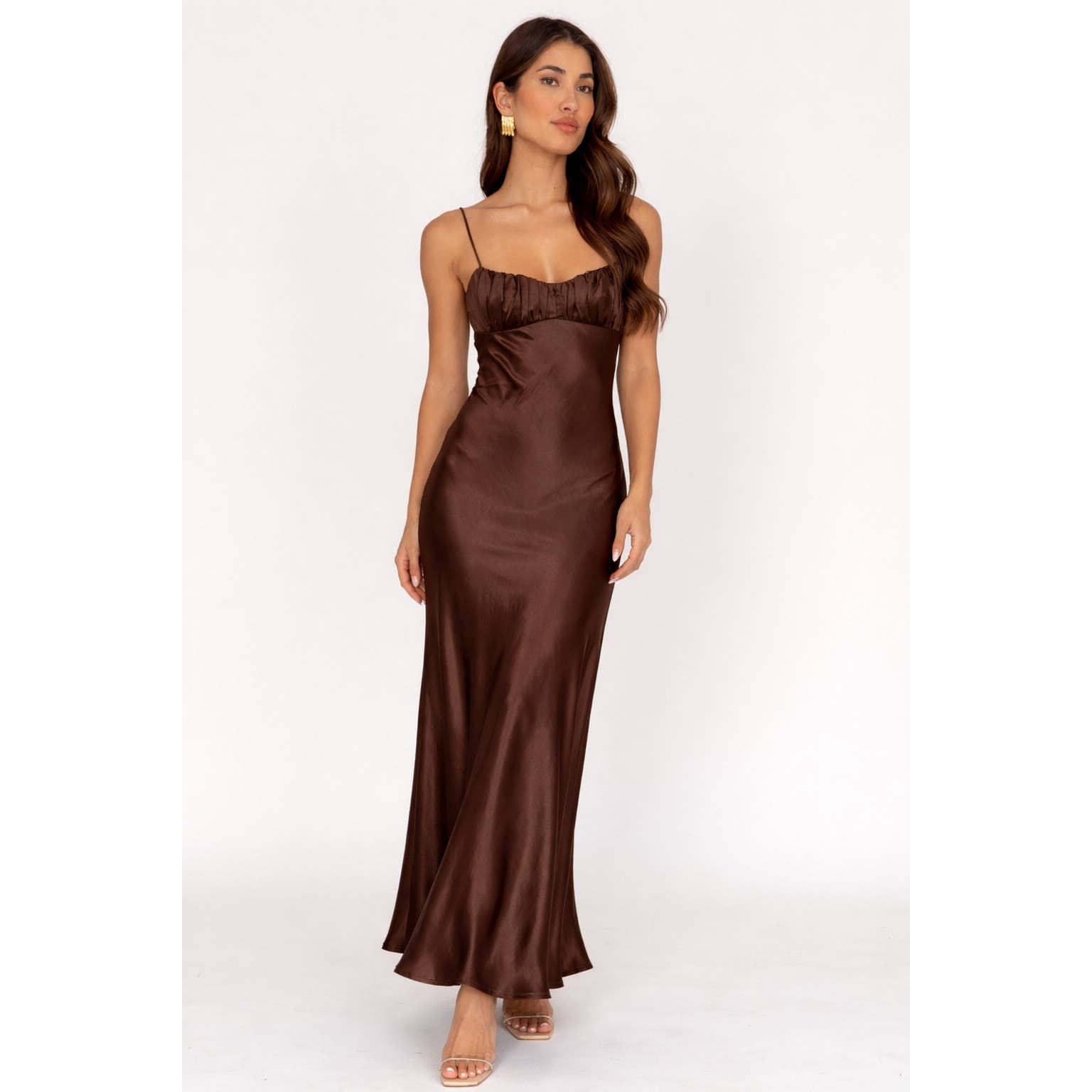 Moonlight Satin Maxi Dress