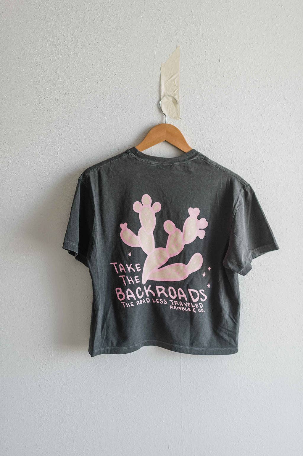 Slow Down Boxy Crop Tee