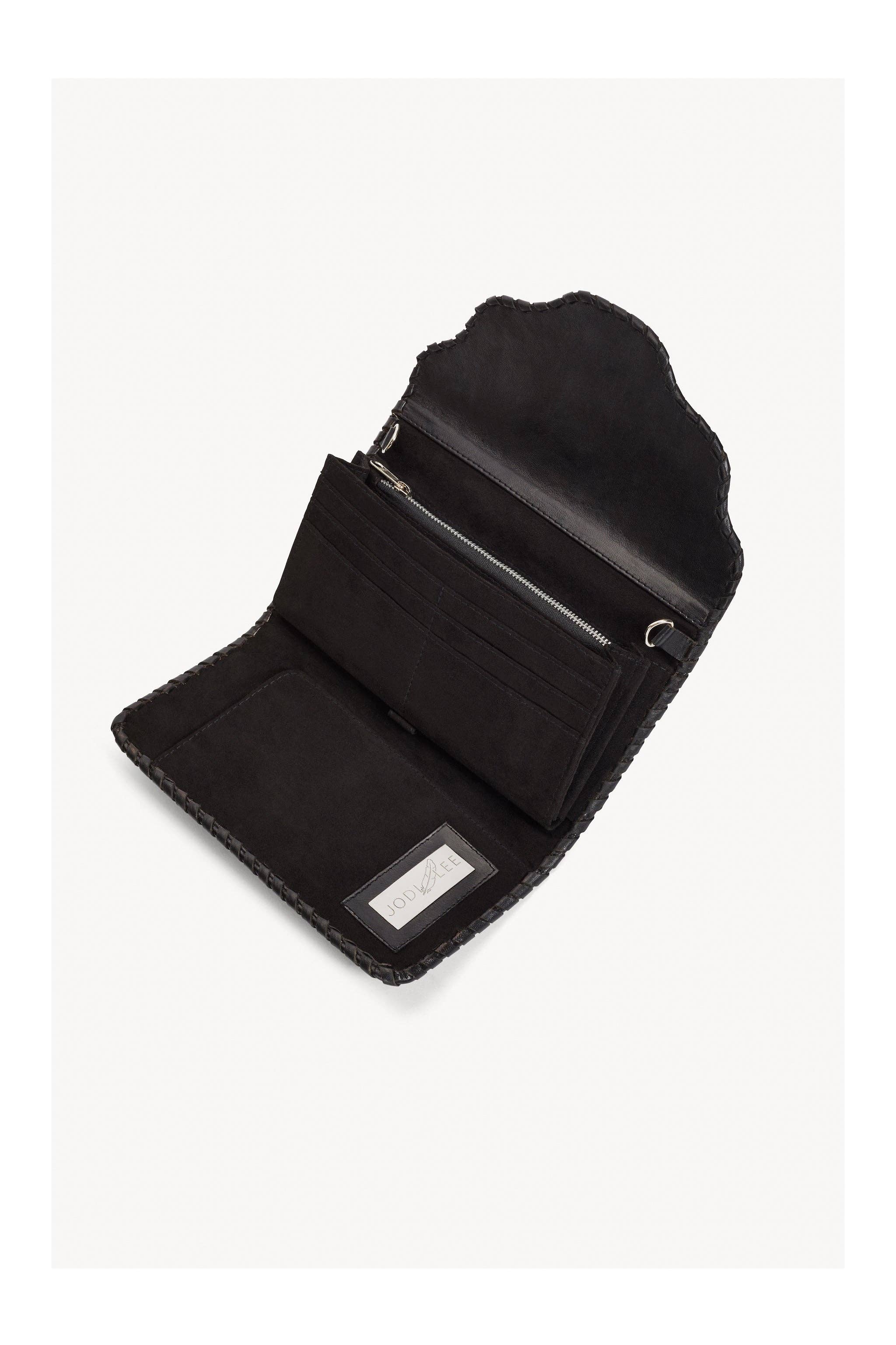 Luna Wallet Black with Amethyst Stone (LIMITED EDITION)