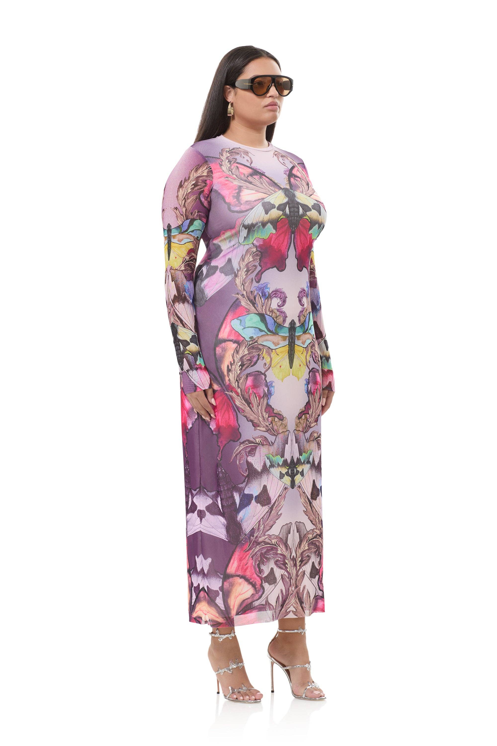 Didi Dress - Ornate Butterfly