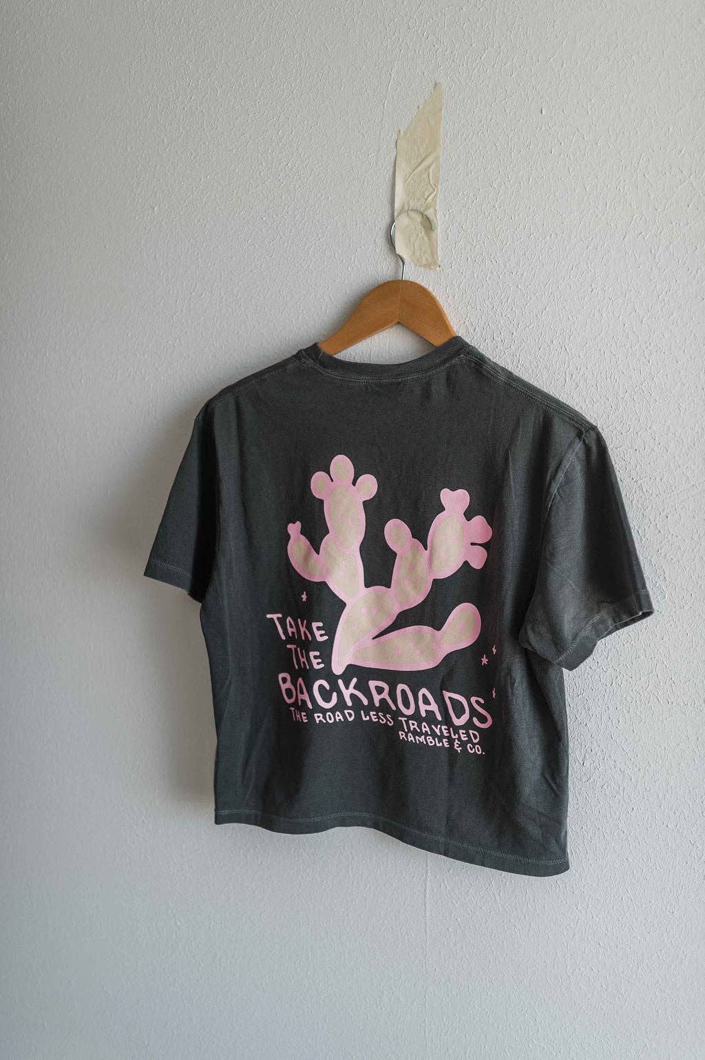 Slow Down Boxy Crop Tee