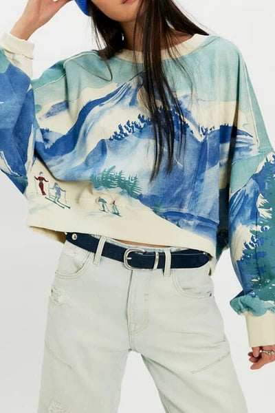 Free People Gaia Sweatshirt