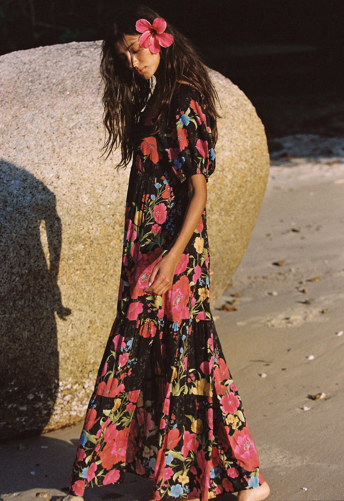 Isola Gown - Midnight Bloom
