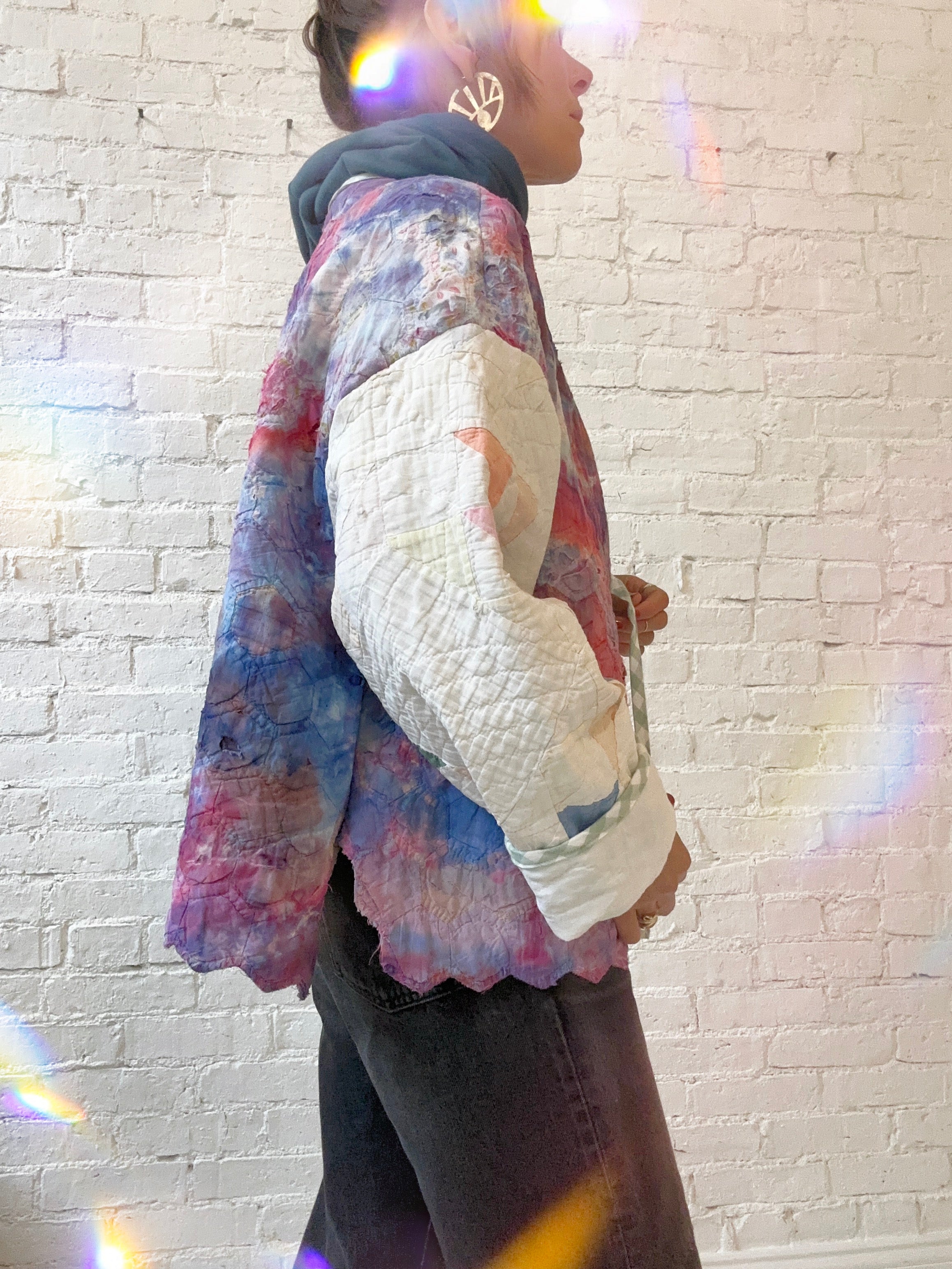 Old Friend Goods X Hum+Bee Quilted Jacket – Cosmic Cocoon