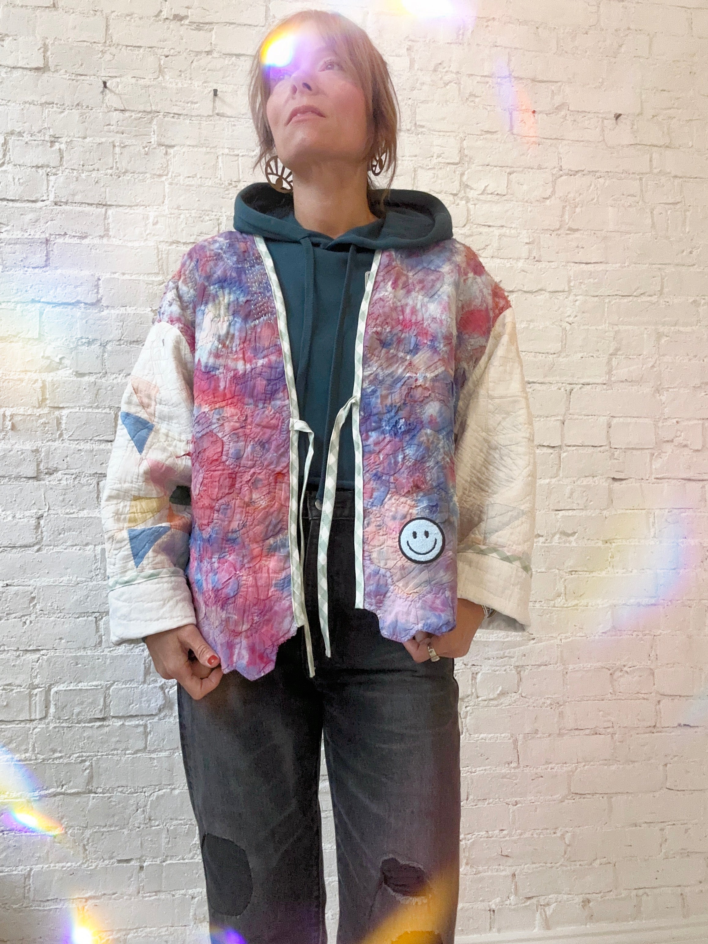 Old Friend Goods X Hum+Bee Quilted Jacket – Cosmic Cocoon