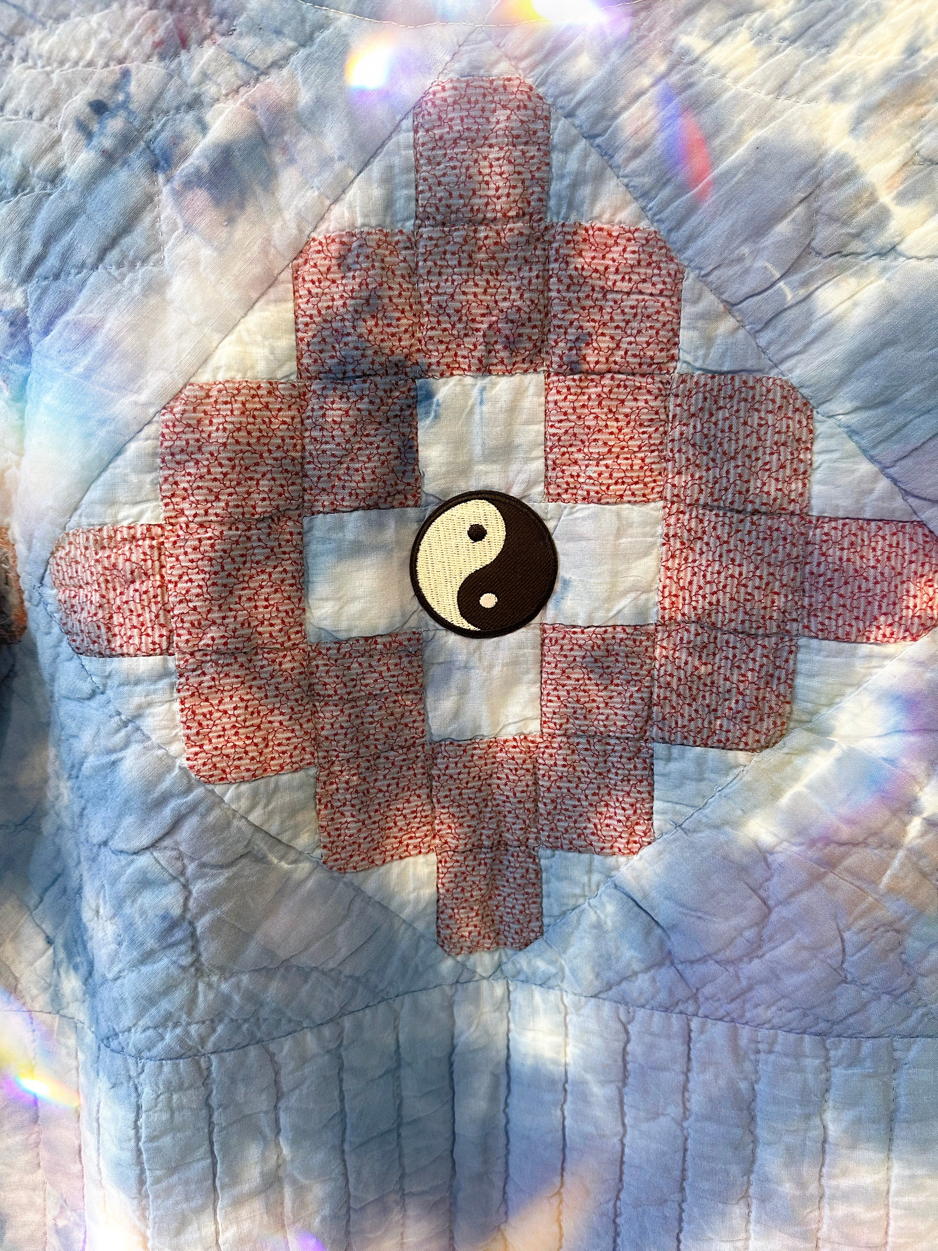 Old Friend Goods X Hum+Bee Quilted Jacket – Blue Lagoon