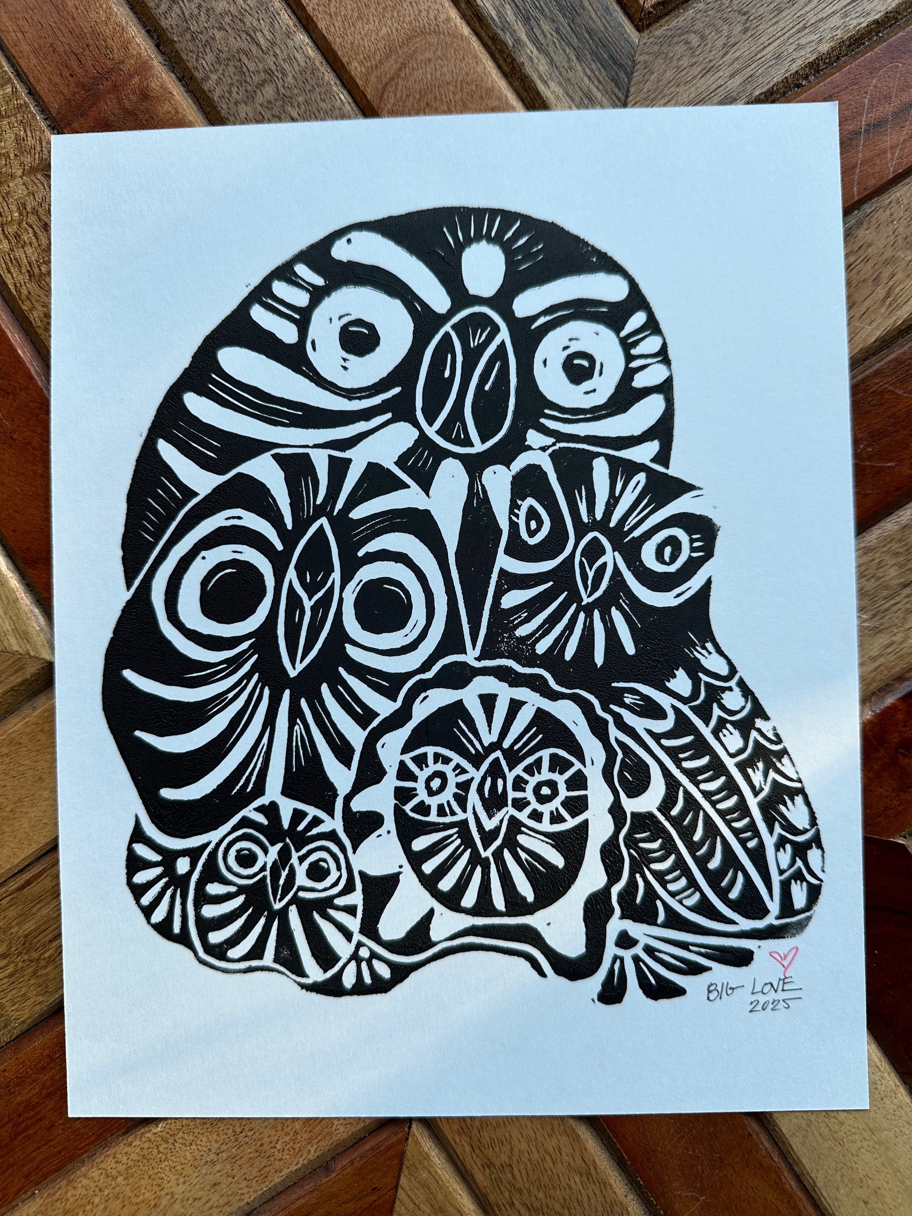 Big Love | Tonála Love Bird Block Print
