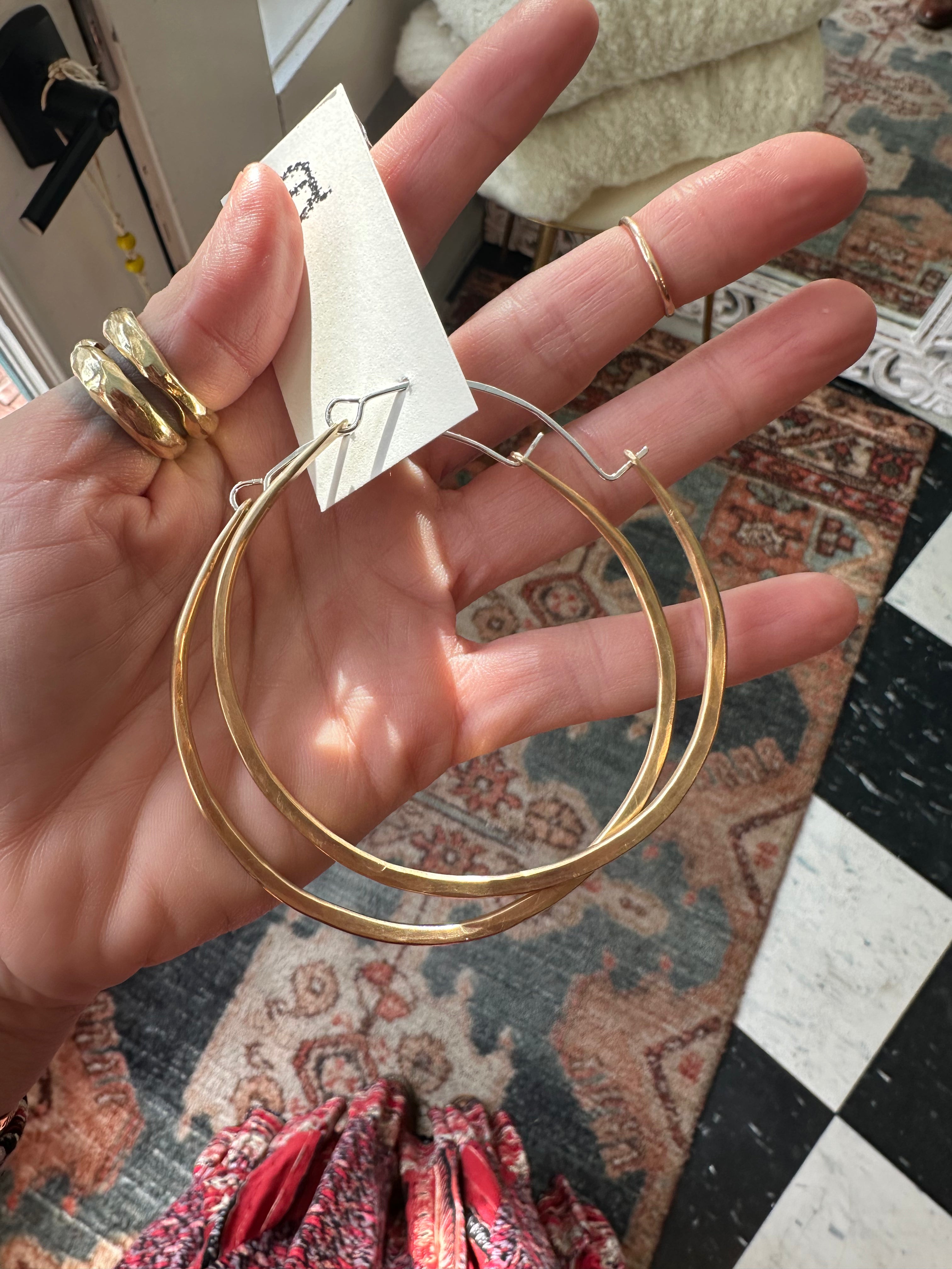 Big Bonkers Hoops Earrings Caravan Exclusive By Amy Vander Els