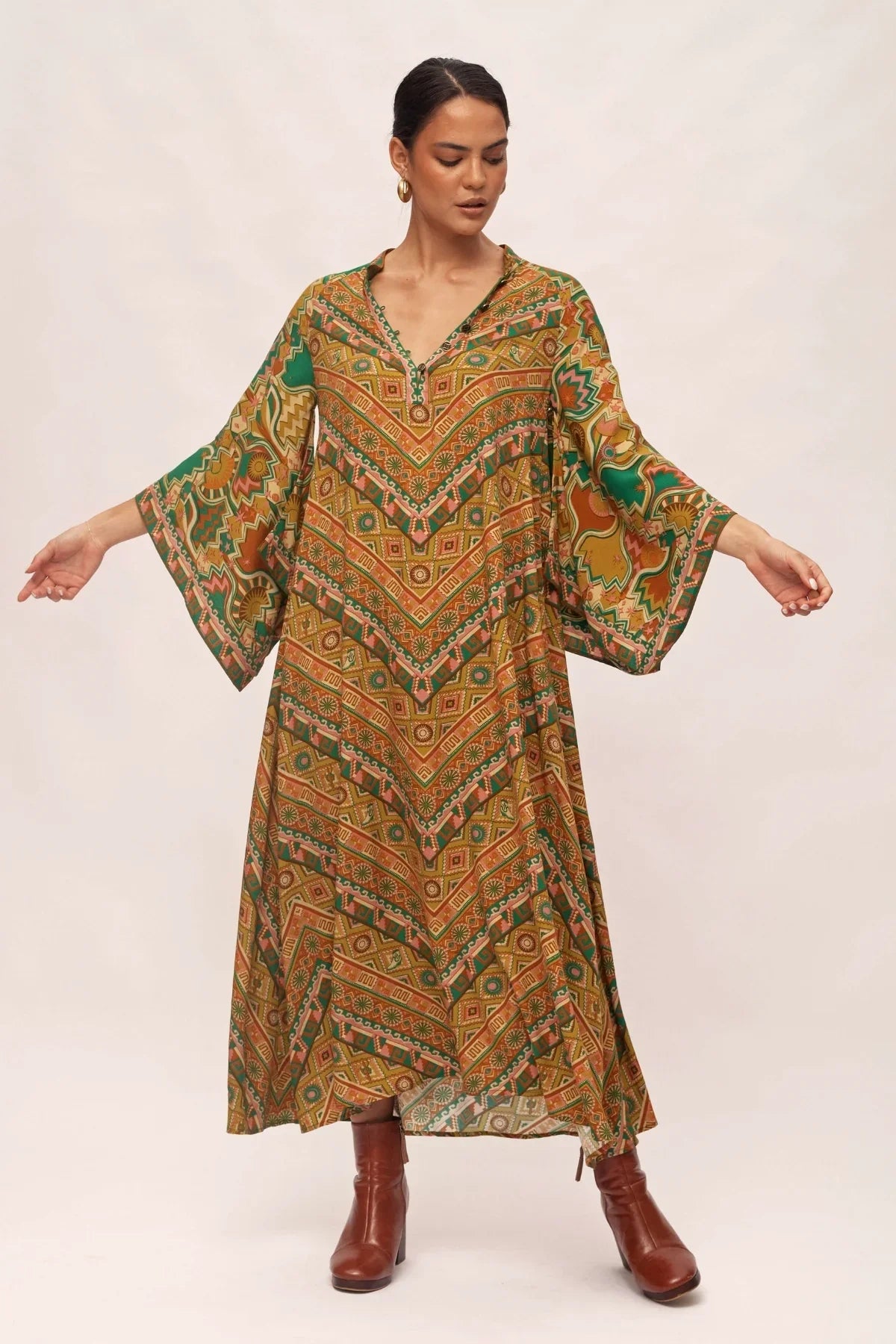 Dreamweaver Gown - Cedar