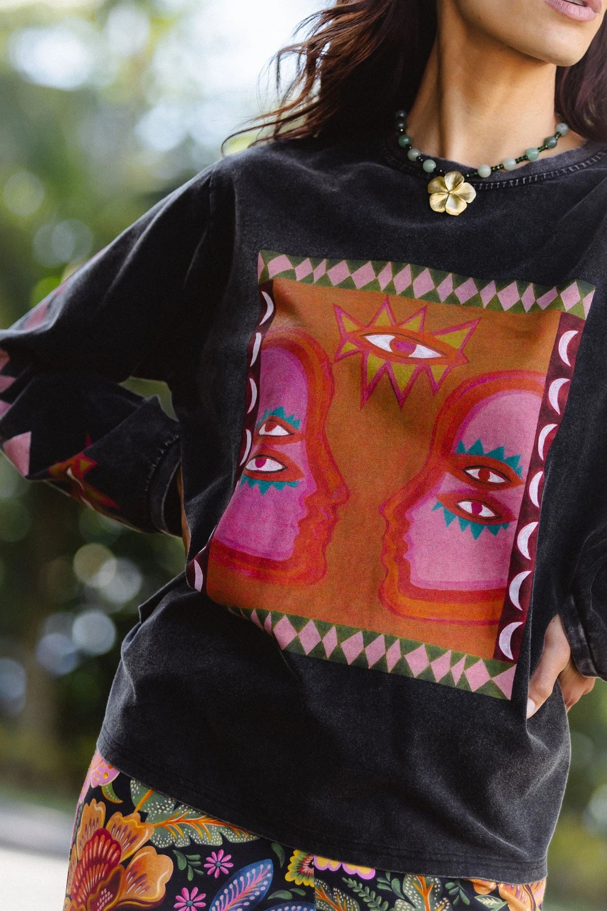 Luna Rosa Long Sleeve Tee