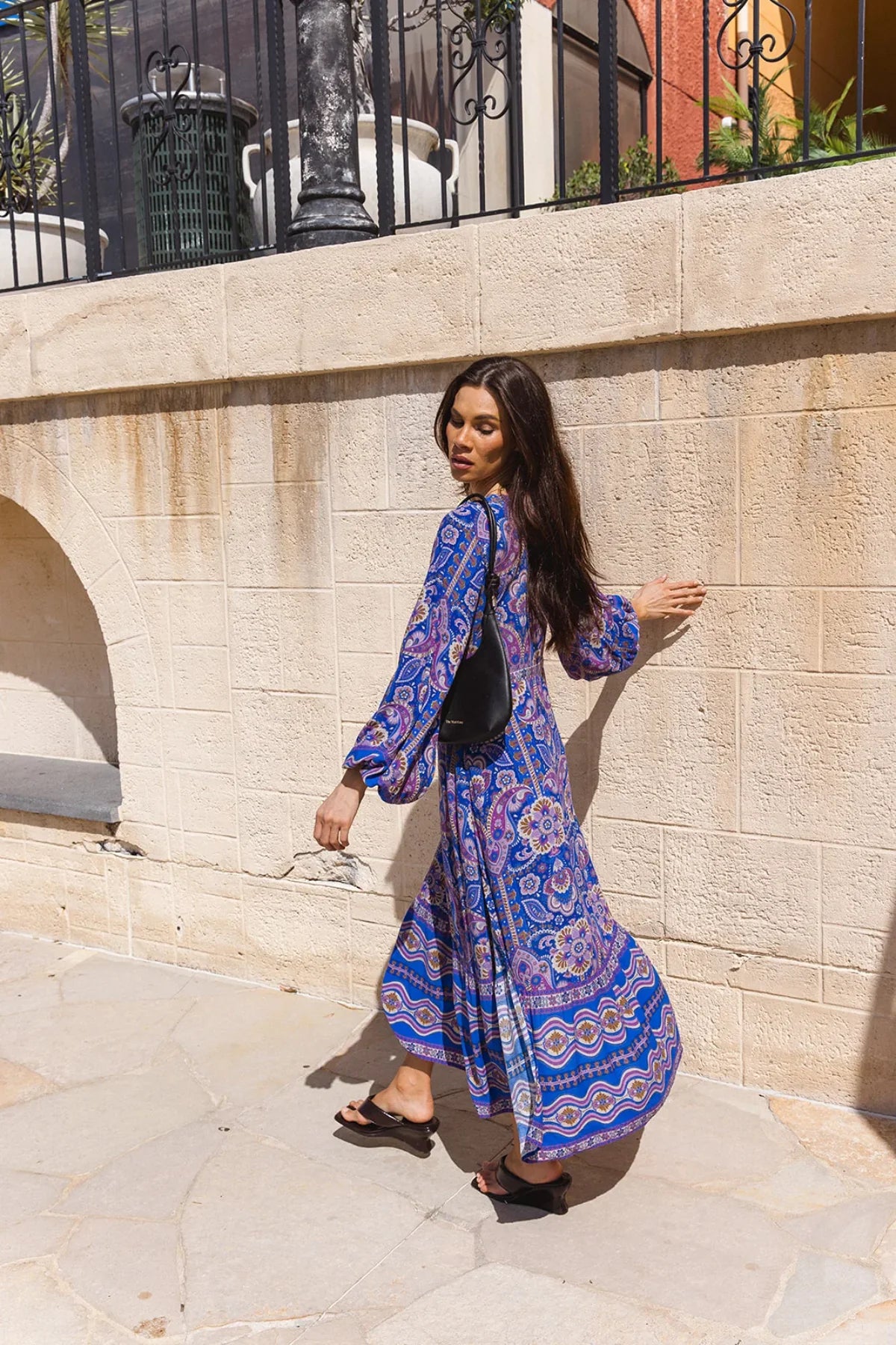 Maple Maxi Dress - Violet