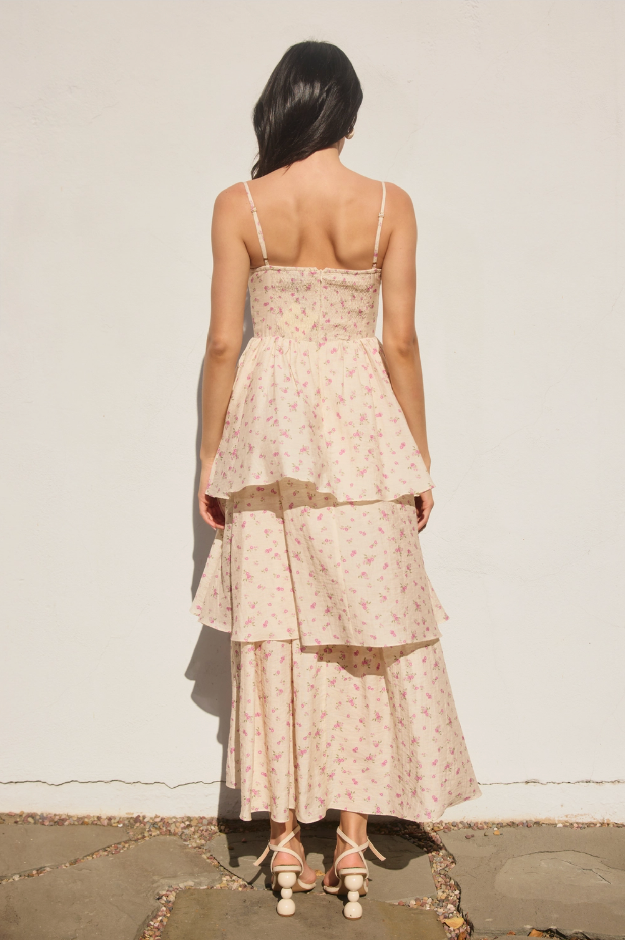 Girl Talk Corset Layered Dress