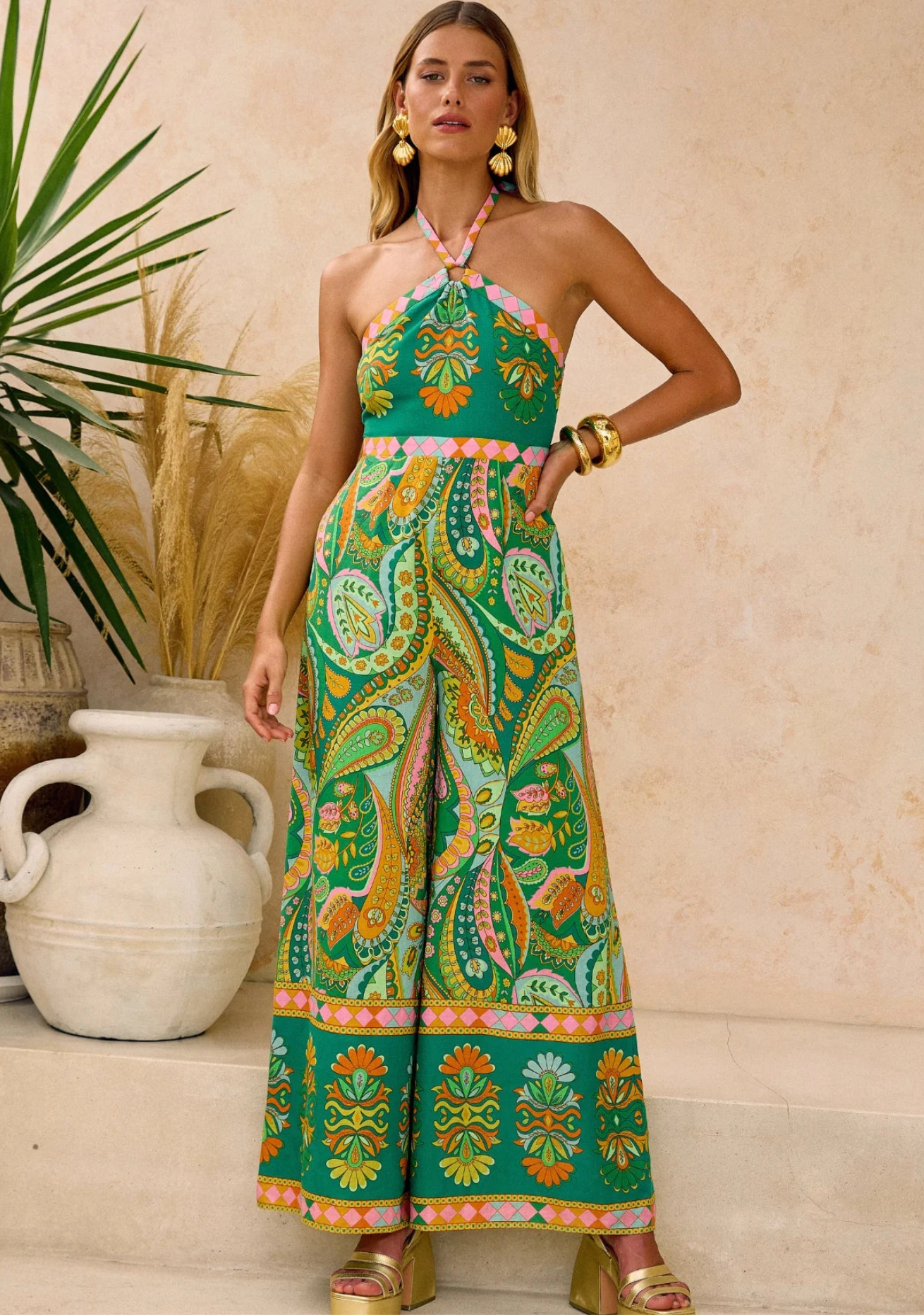 Calypso Jumpsuit By Nine Lives Bazaar
