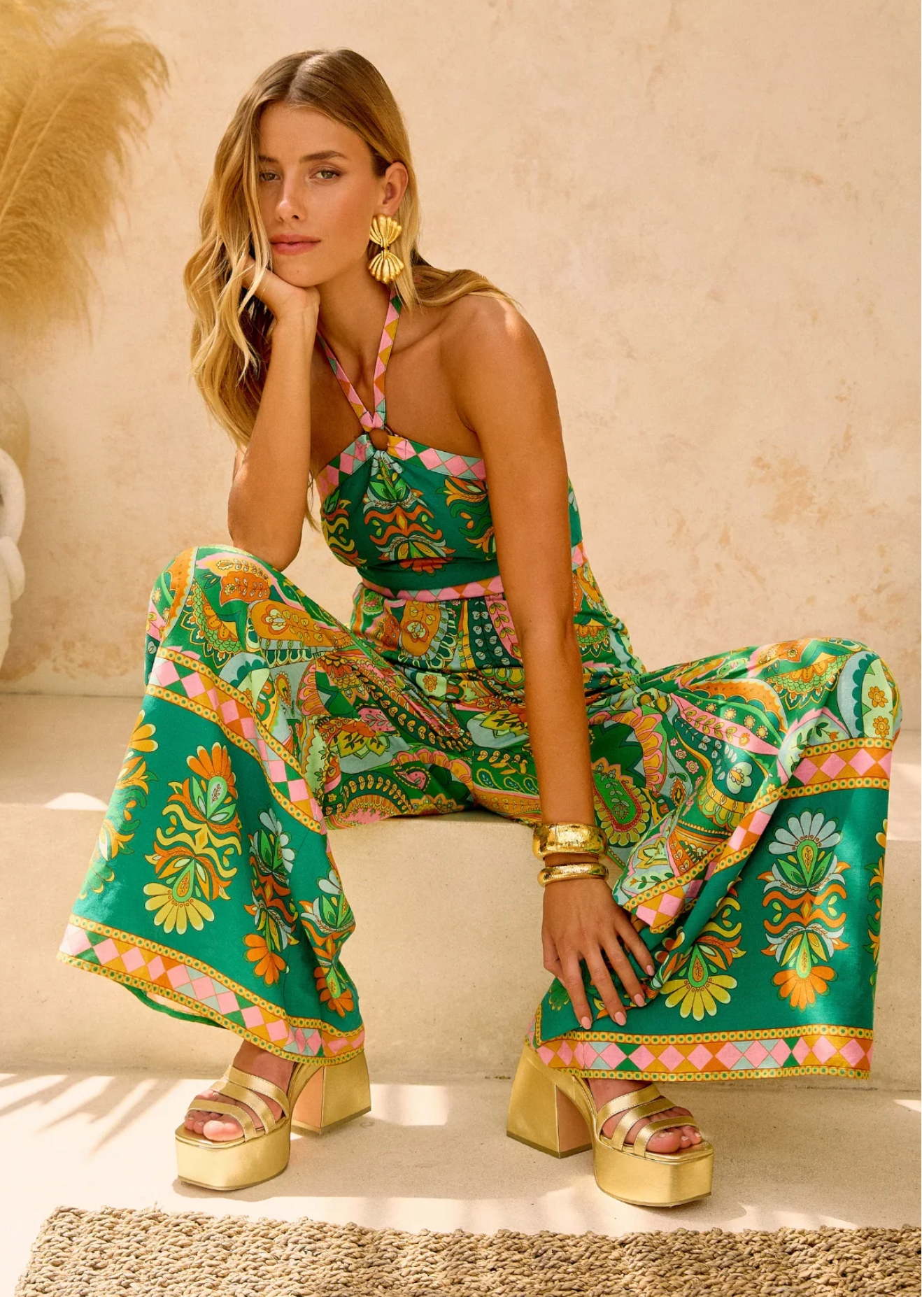 Calypso Jumpsuit By Nine Lives Bazaar