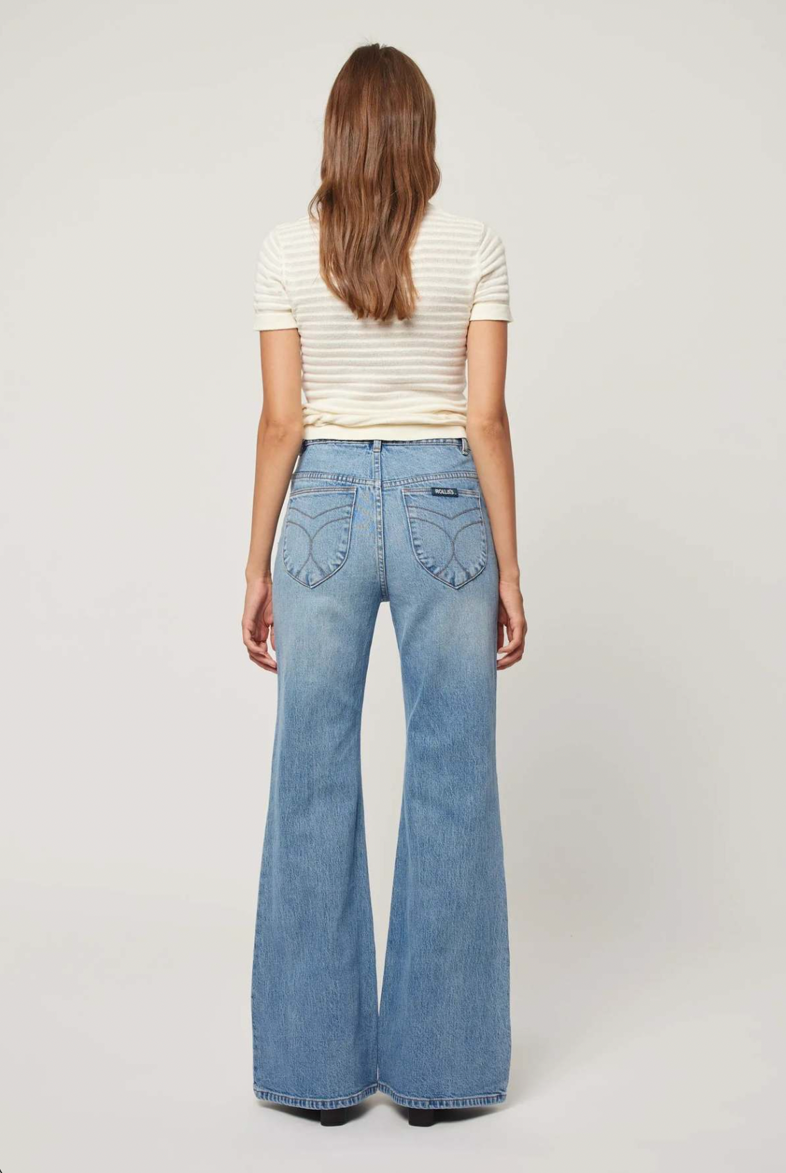 East Coast Flare Jean In Lia Brad Blue By Rolla's