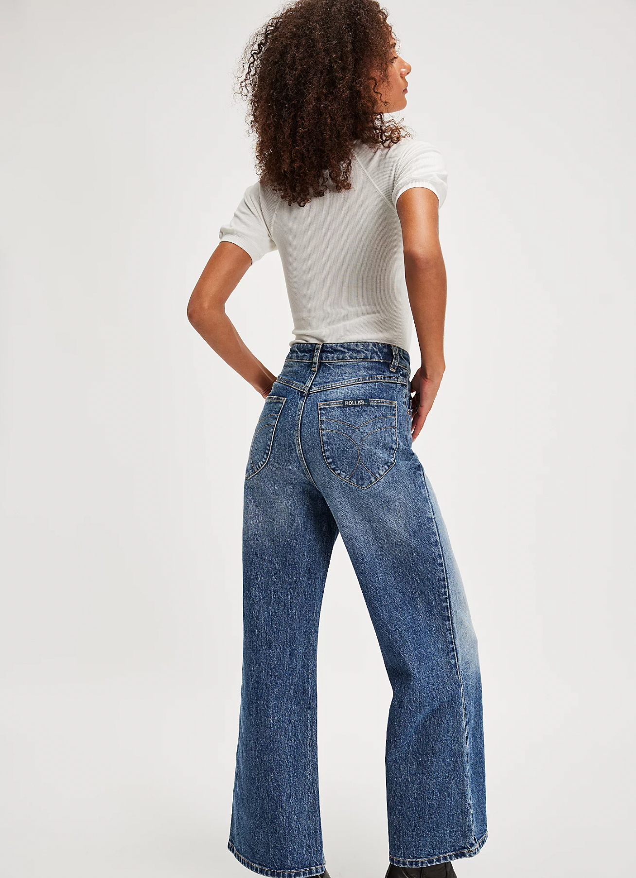 Rolla's Sailor Scoop Jeans - Christy Wash