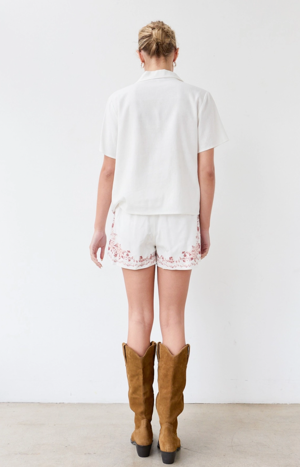 Rose Reverie Button-Up Shirt