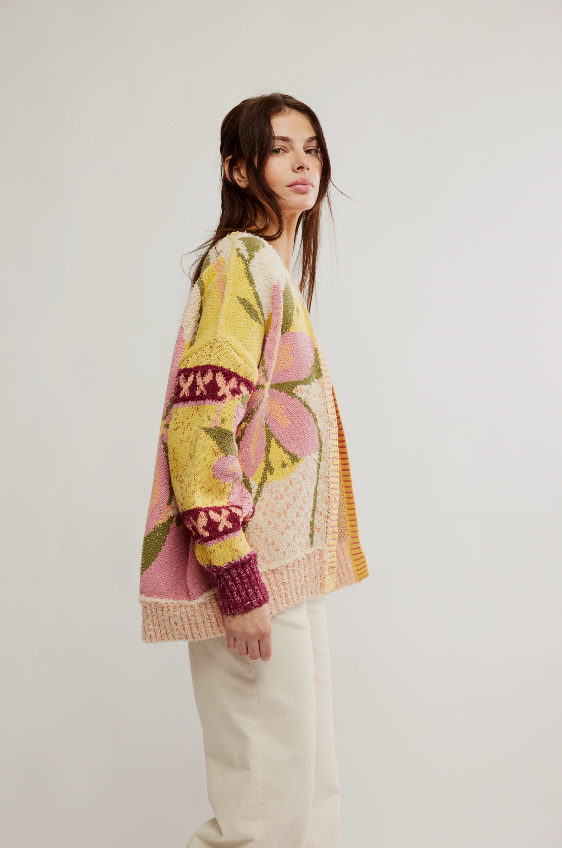 Bali Tropical Garden Sweater